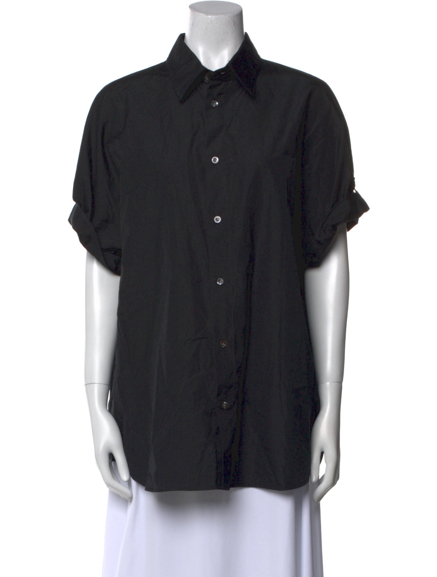 3.1 Phillip Lim Short Sleeve Button-Up Top