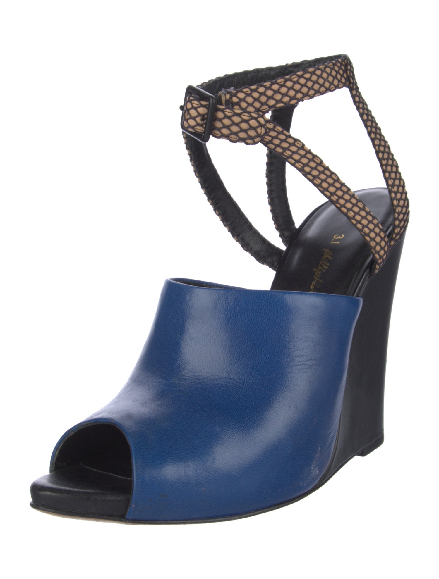 3.1 Phillip Lim Leather Animal Print