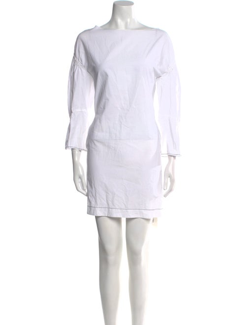 3.1 Phillip Lim Bateau Neckline Knee-Length Dress