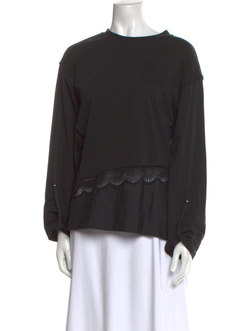 3.1 Phillip Lim Bateau Neckline Long Sleeve Sweatshirt