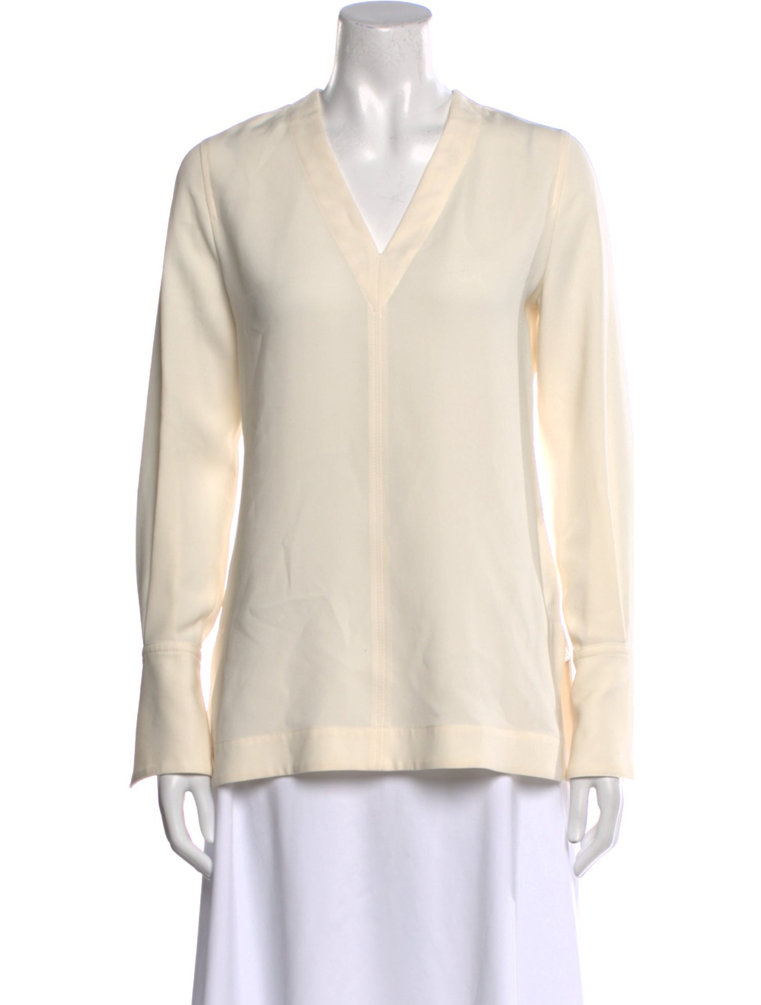 3.1 Phillip Lim V-Neck Long Sleeve Blouse