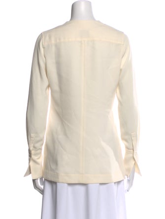 3.1 Phillip Lim V-Neck Long Sleeve Blouse