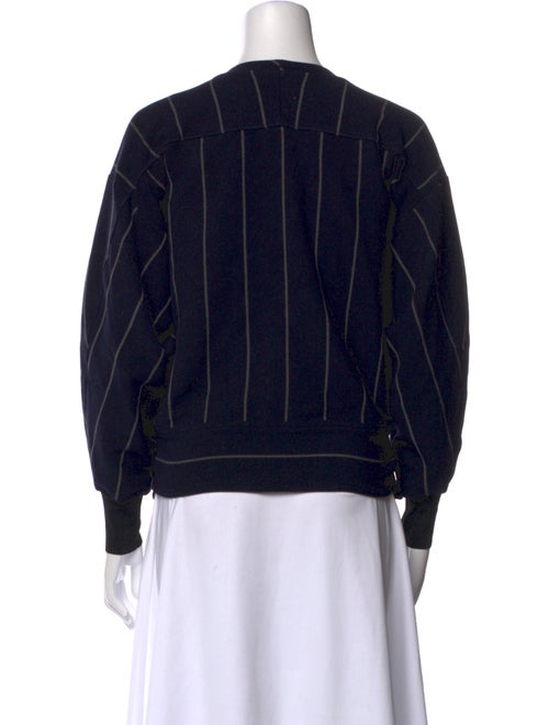 3.1 Phillip Lim Striped Crew Neck Blouse