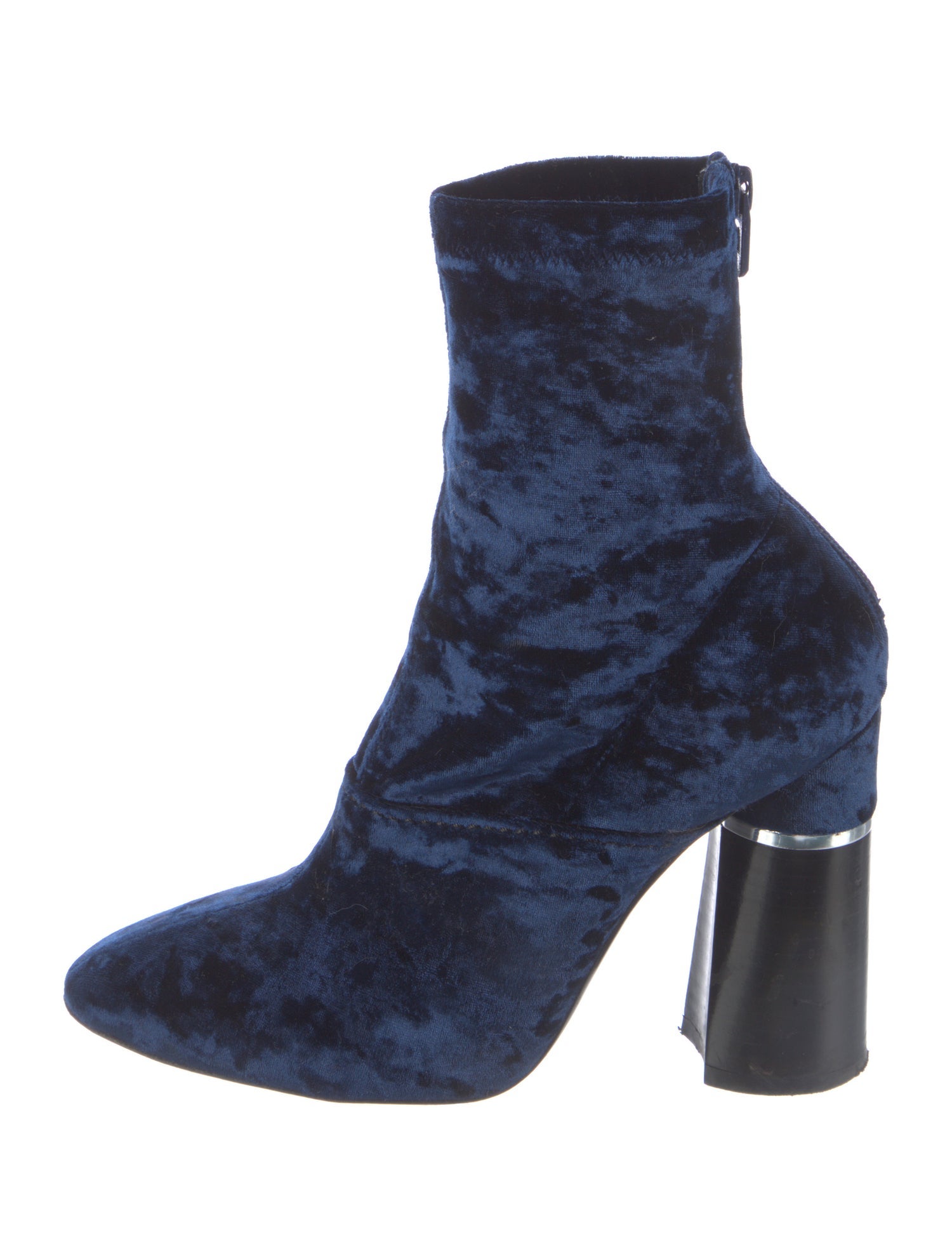 3.1 Phillip Lim Velvet Sock Boots