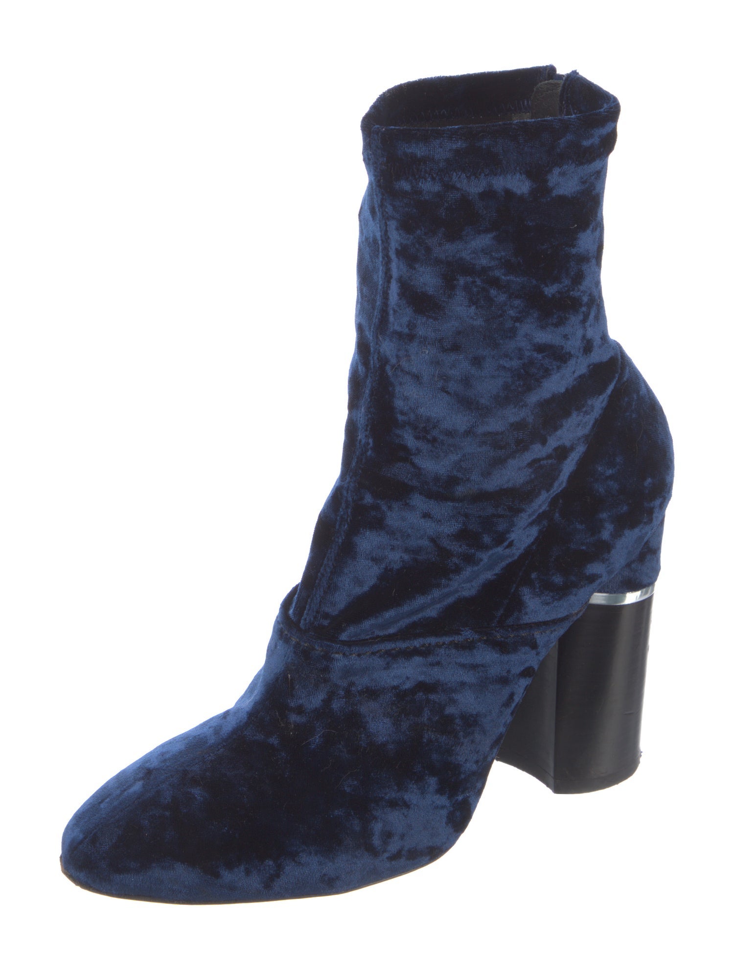3.1 Phillip Lim Velvet Sock Boots