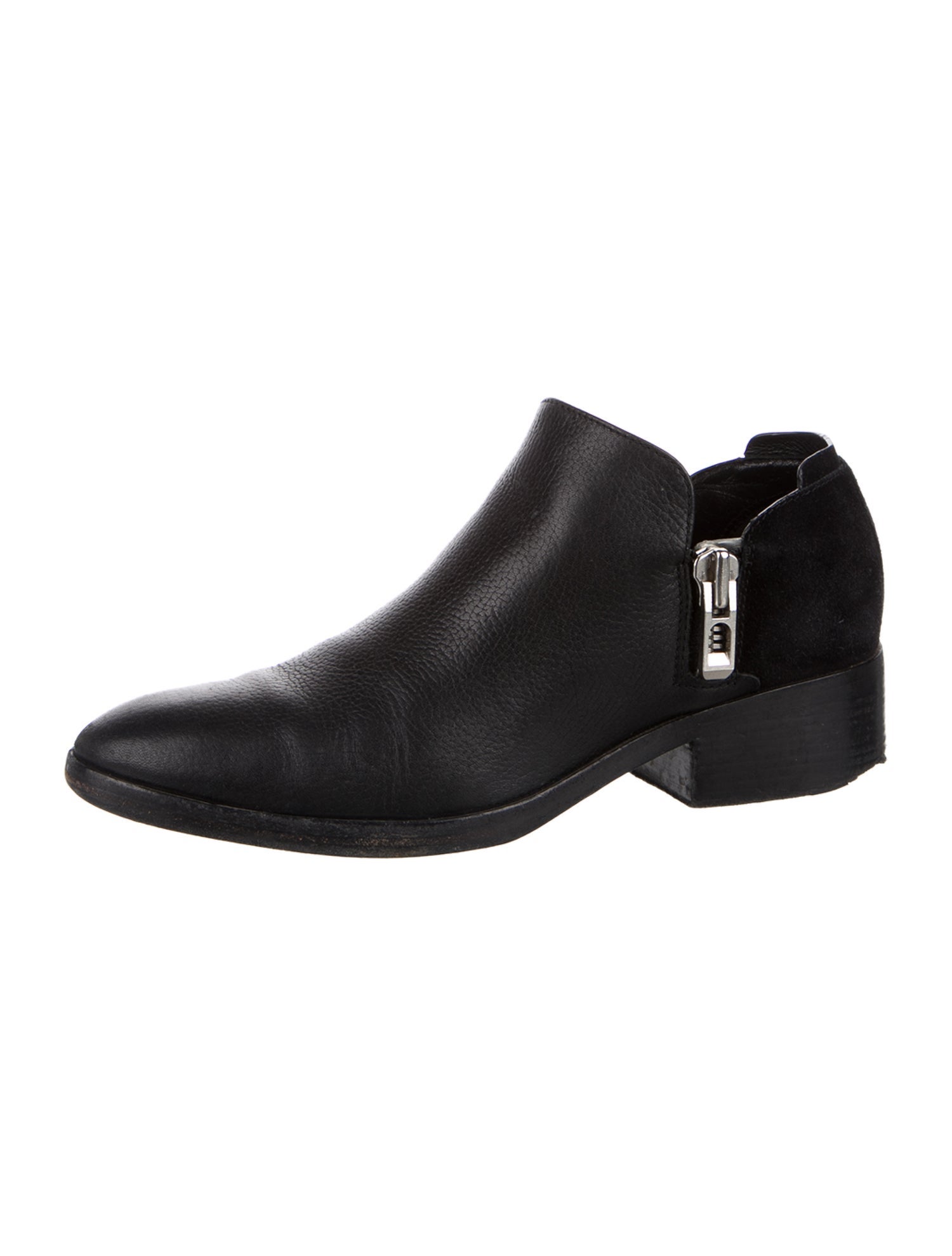 3.1 Phillip Lim Leather Western Boots