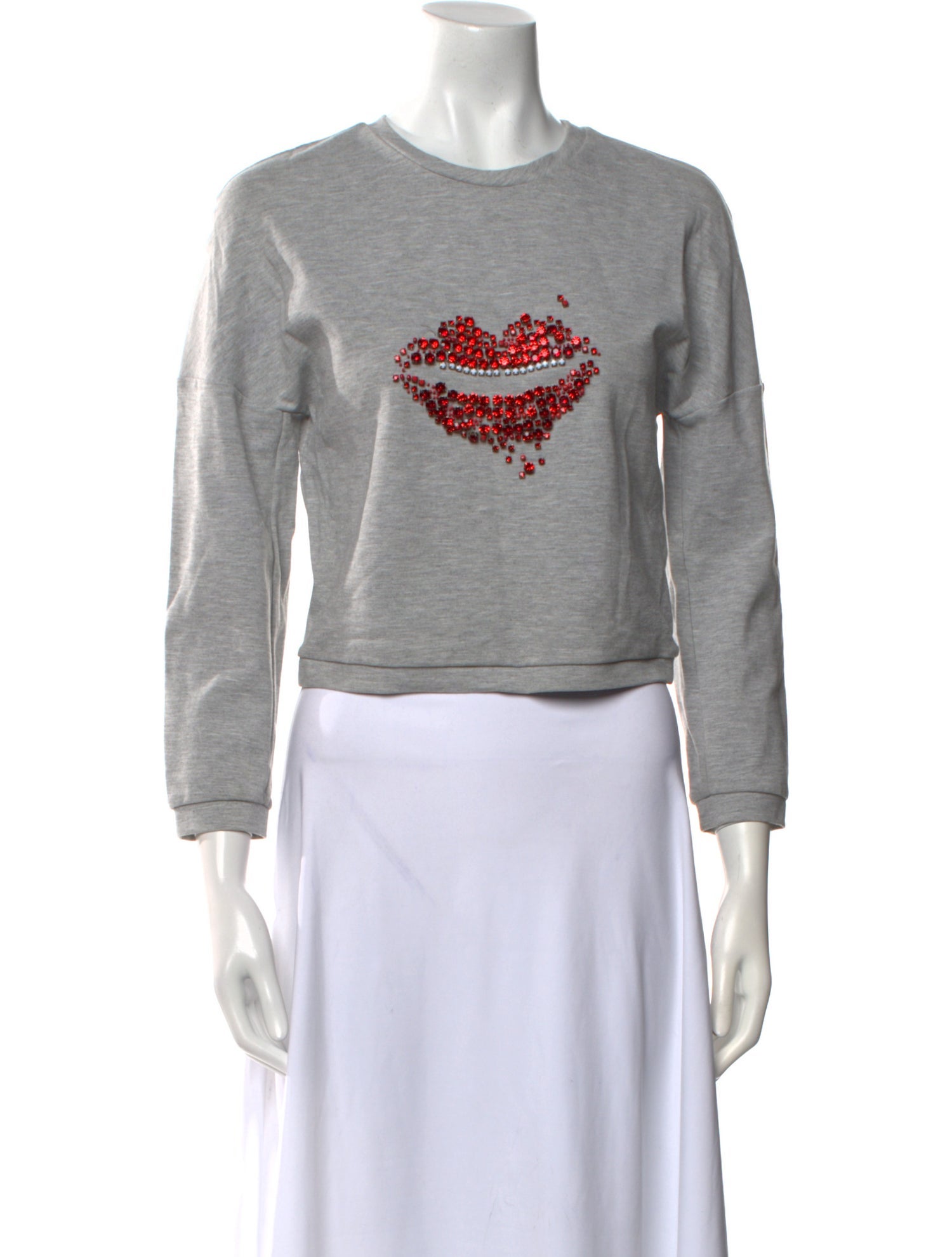 3.1 Phillip Lim Graphic Print Crew Neck Sweatshirt