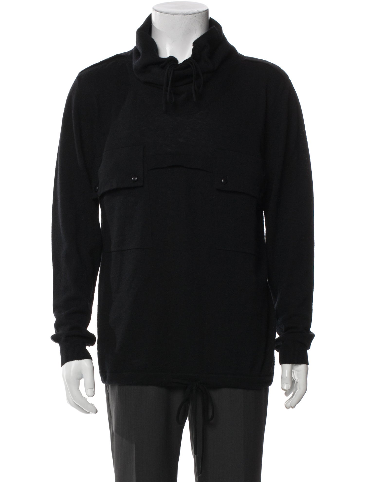3.1 Phillip Lim Merino Wool Mock Neck Pullover