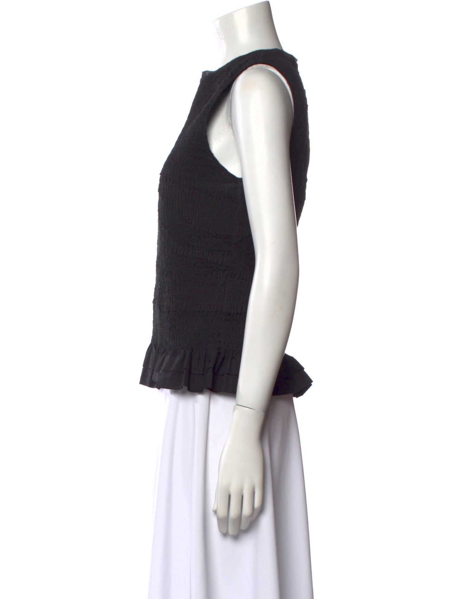 3.1 Phillip Lim Crew Neck Sleeveless Top