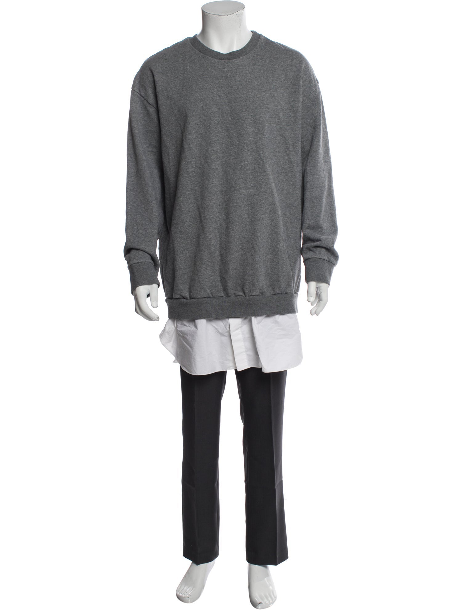 3.1 Phillip Lim Crew Neck Long Sleeve Sweatshirt
