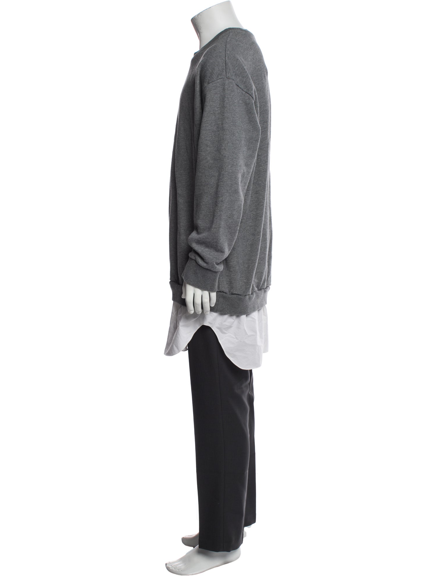 3.1 Phillip Lim Crew Neck Long Sleeve Sweatshirt