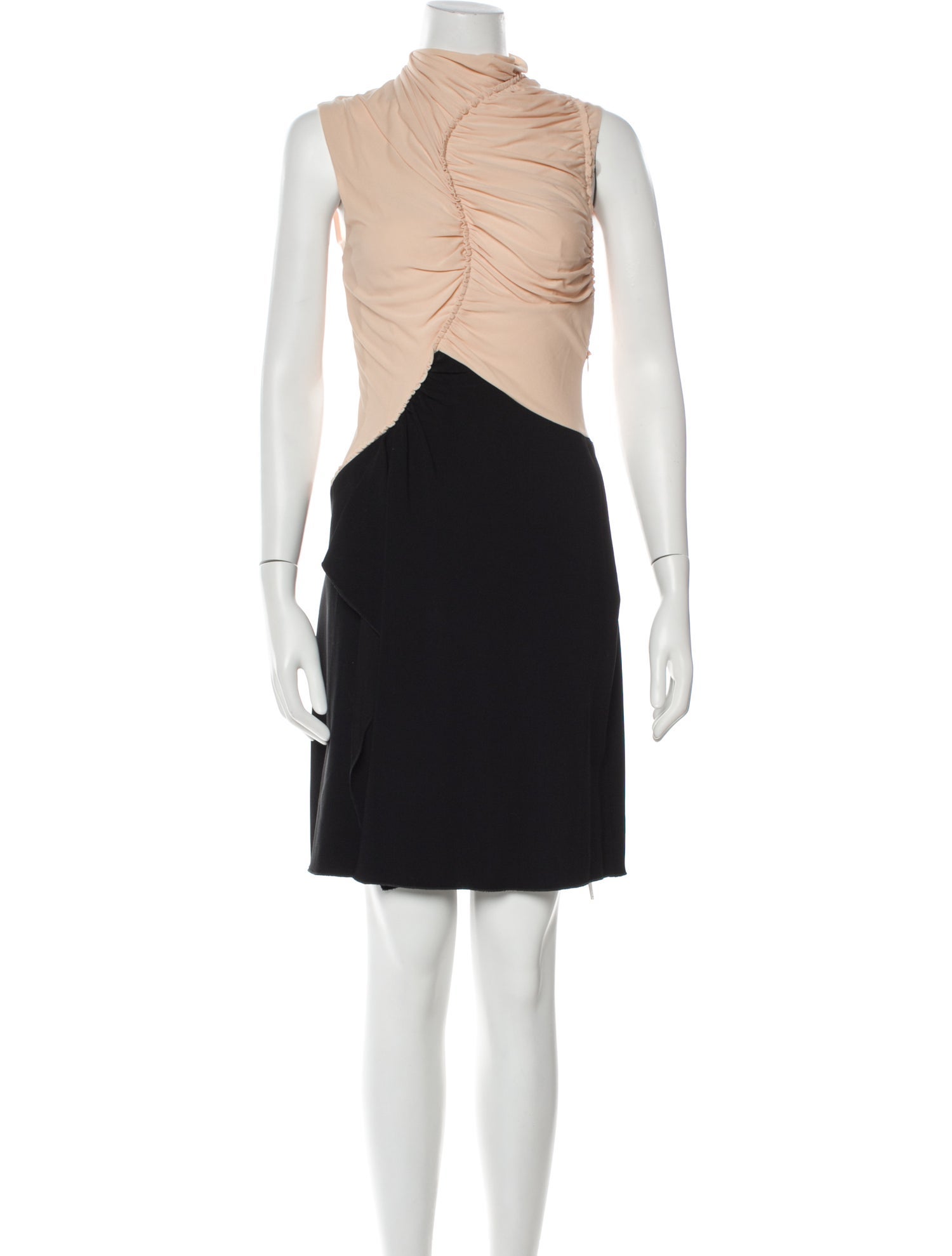 3.1 Phillip Lim Colorblock Pattern Knee-Length Dress