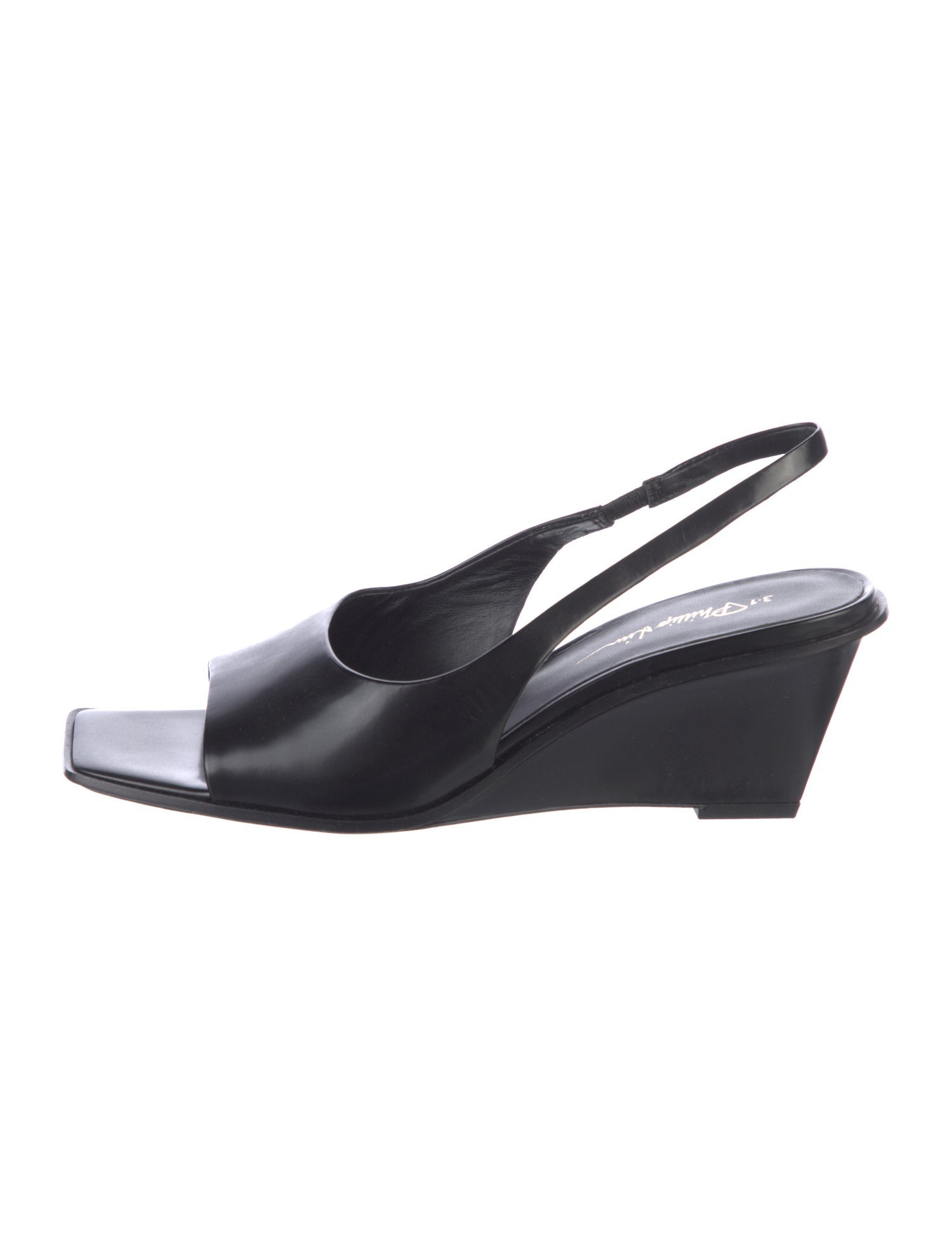 3.1 Phillip Lim Leather Slingback Sandals