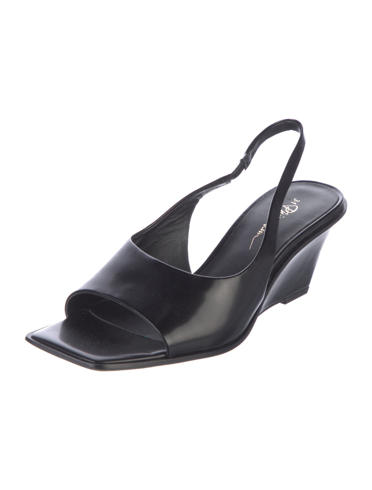 3.1 Phillip Lim Leather Slingback Sandals