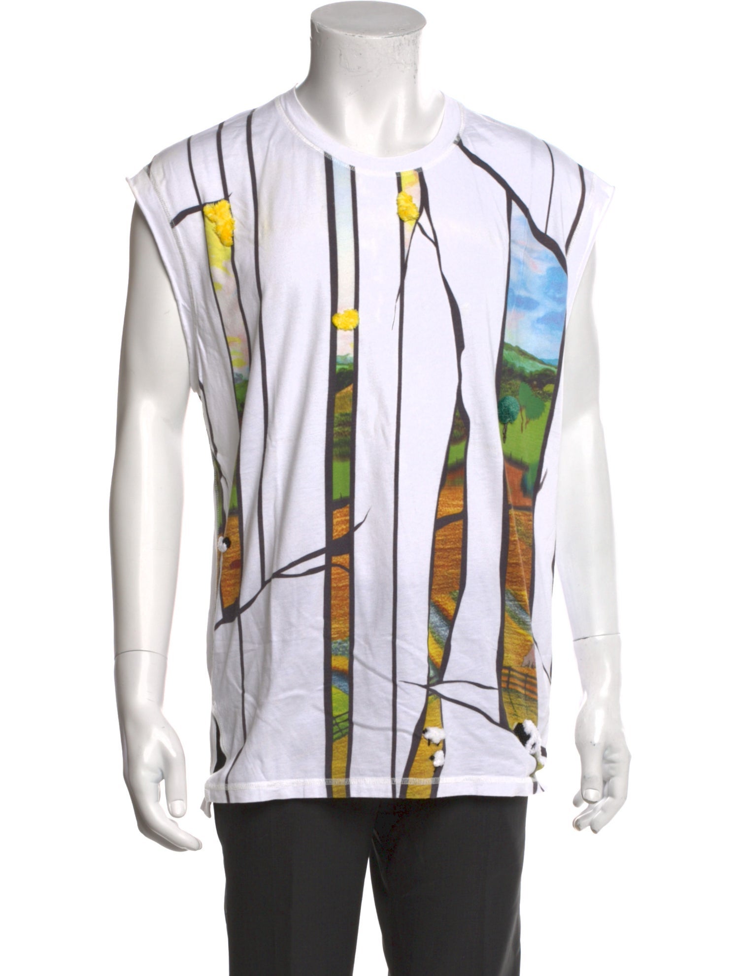 3.1 Phillip Lim Graphic Print Crew Neck T-Shirt