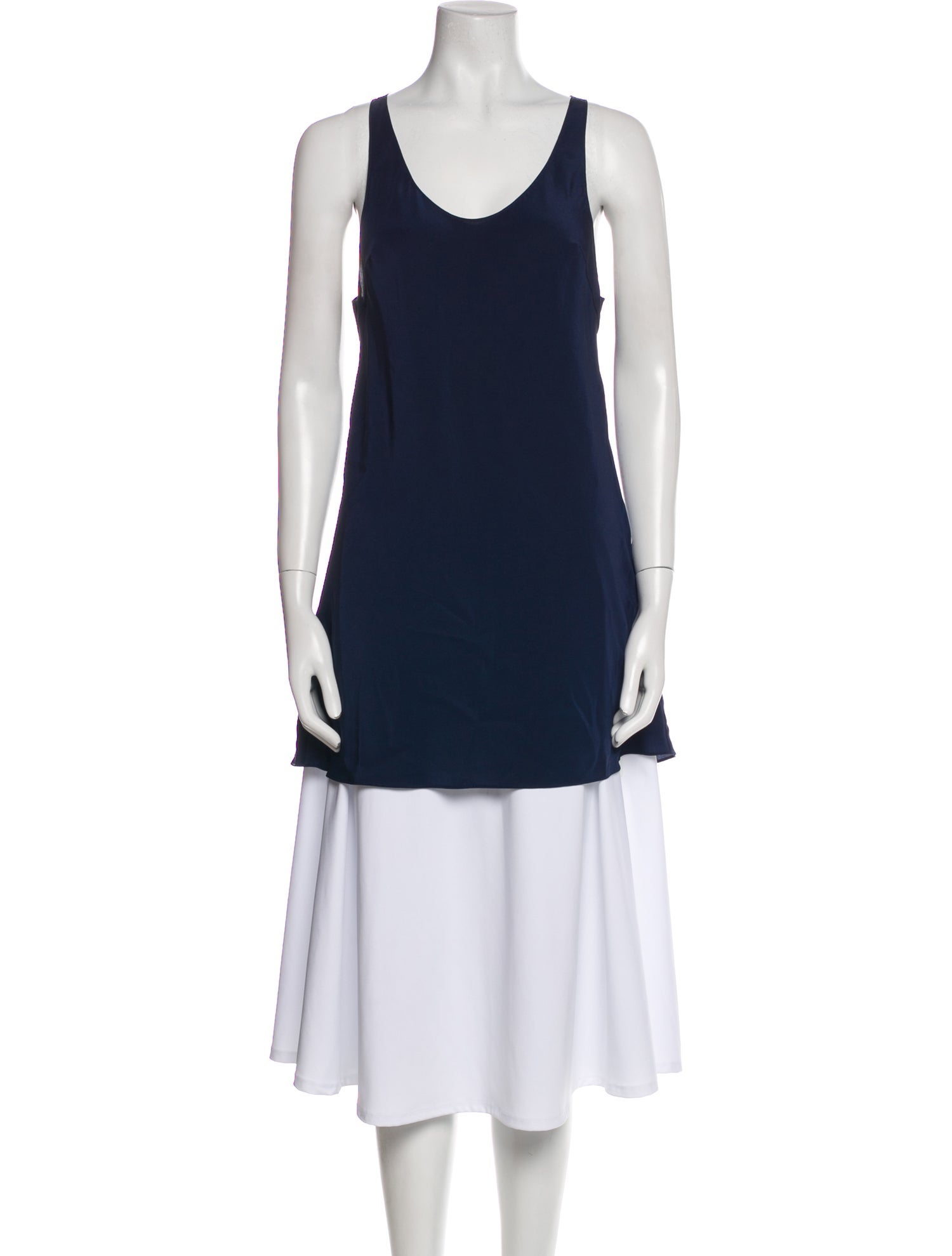 3.1 Phillip Lim Silk Scoop Neck Tunic