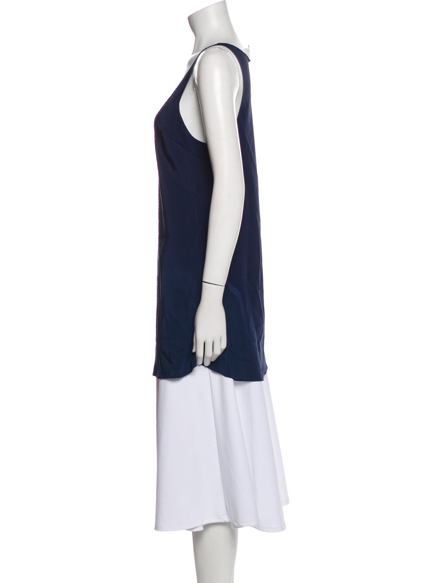 3.1 Phillip Lim Silk Scoop Neck Tunic