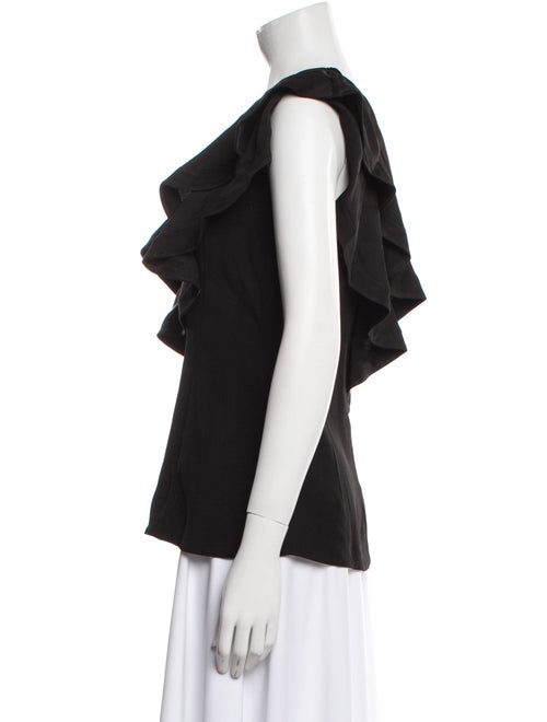 3.1 Phillip Lim One-Shoulder Short Sleeve Blouse