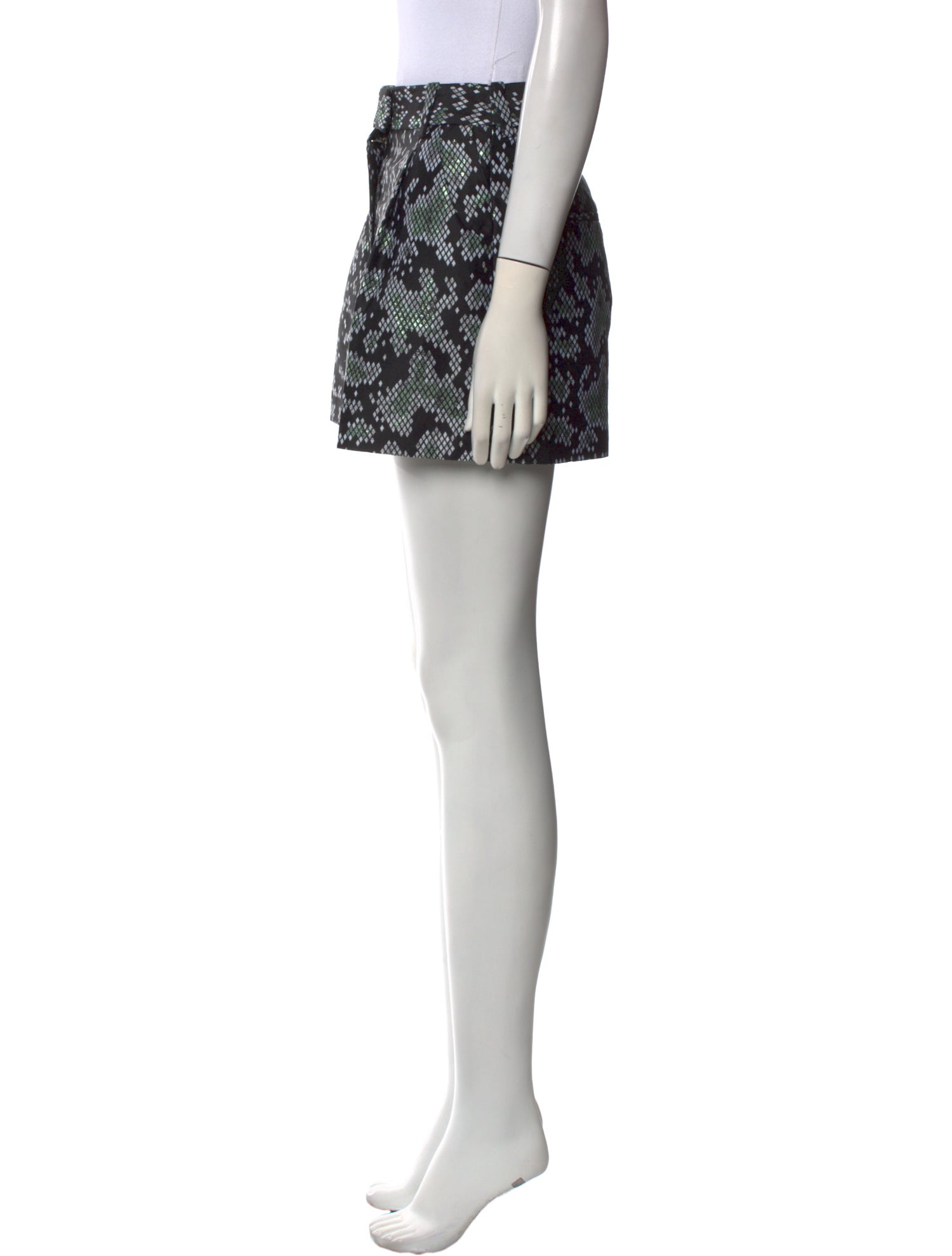 3.1 Phillip Lim Wool Mini Shorts