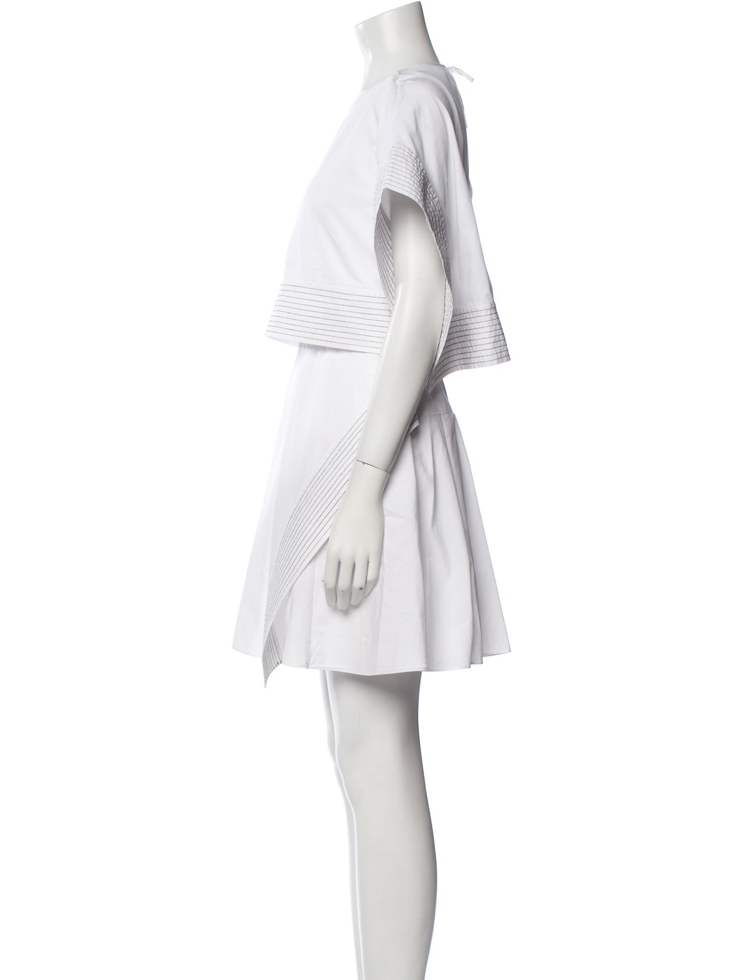 3.1 Phillip Lim Striped Mini Dress