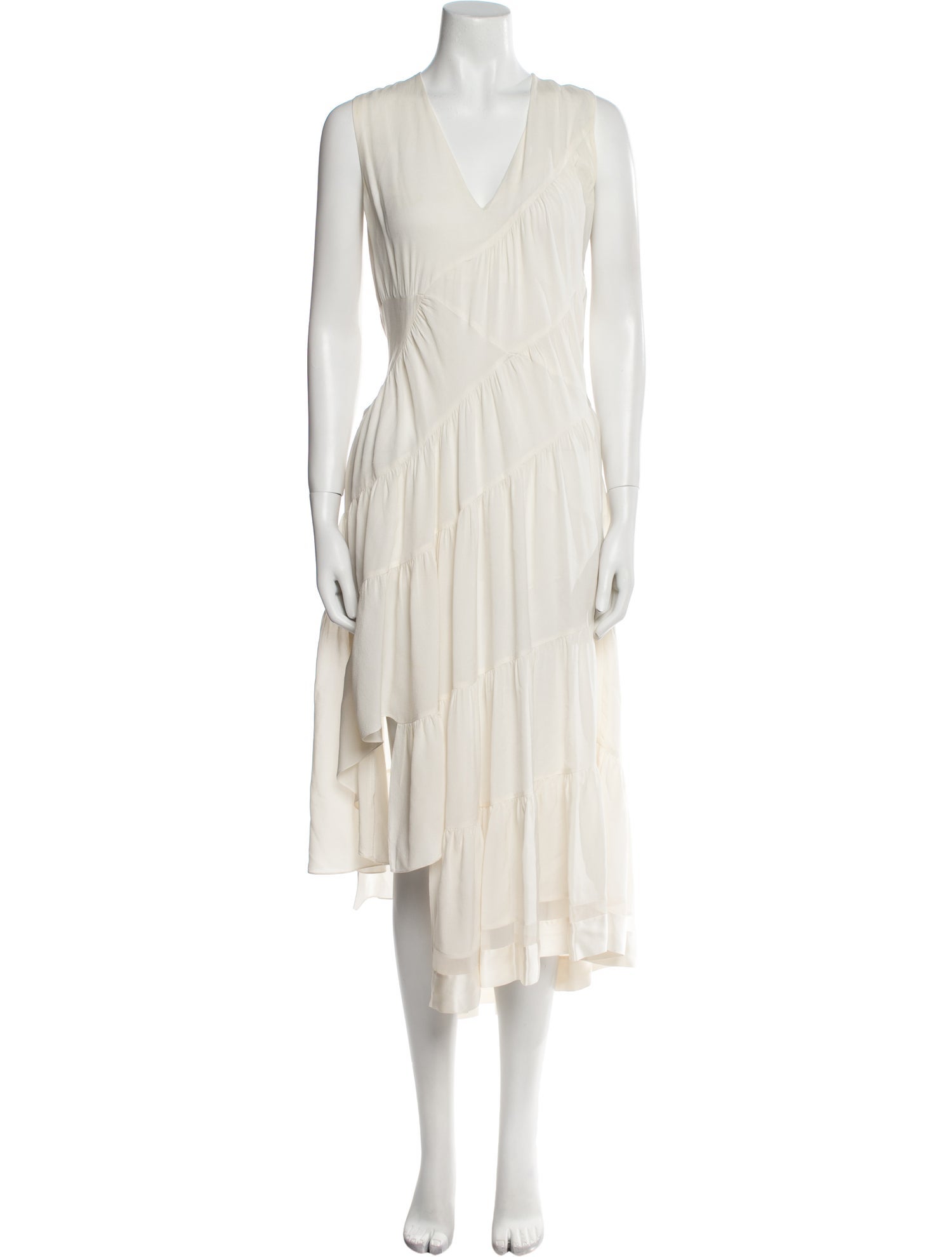 3.1 Phillip Lim V-Neck Long Dress