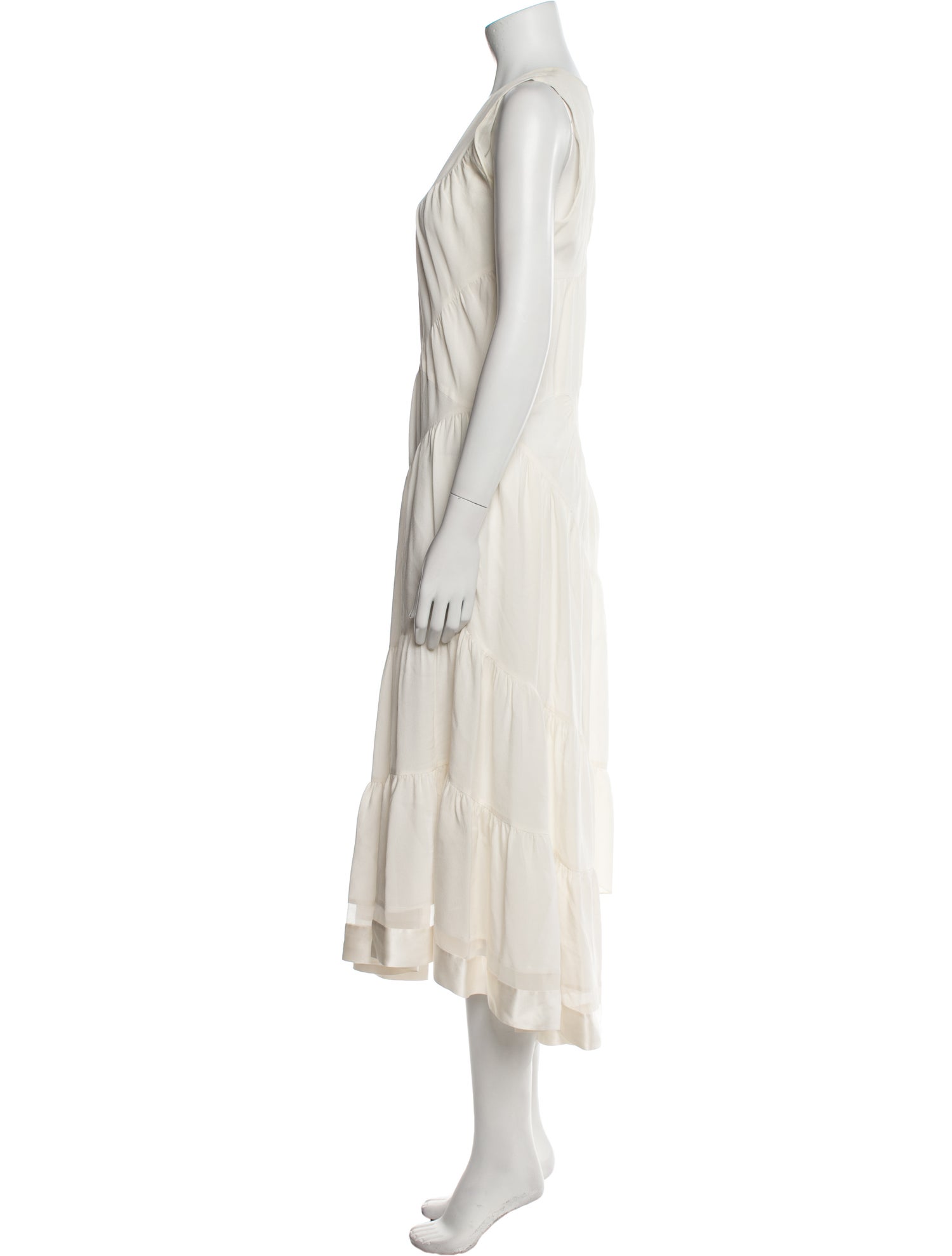 3.1 Phillip Lim V-Neck Long Dress