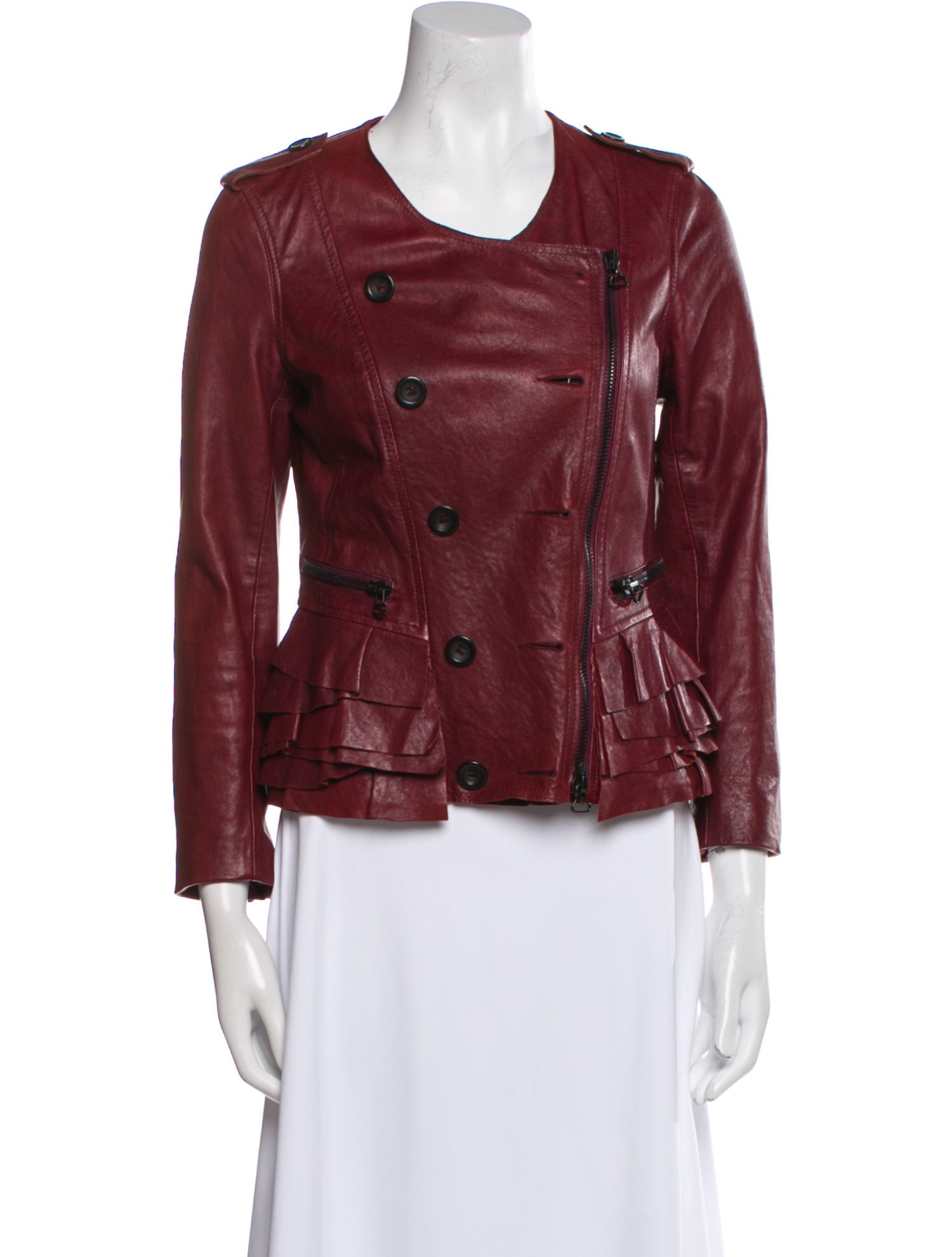 3.1 Phillip Lim Lamb Leather Jacket