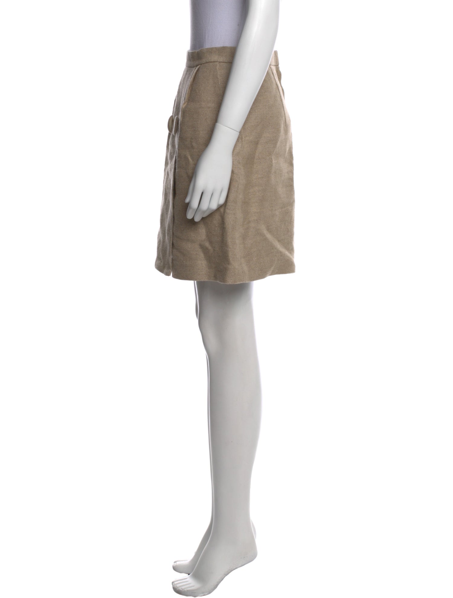 3.1 Phillip Lim Linen Mini Skirt