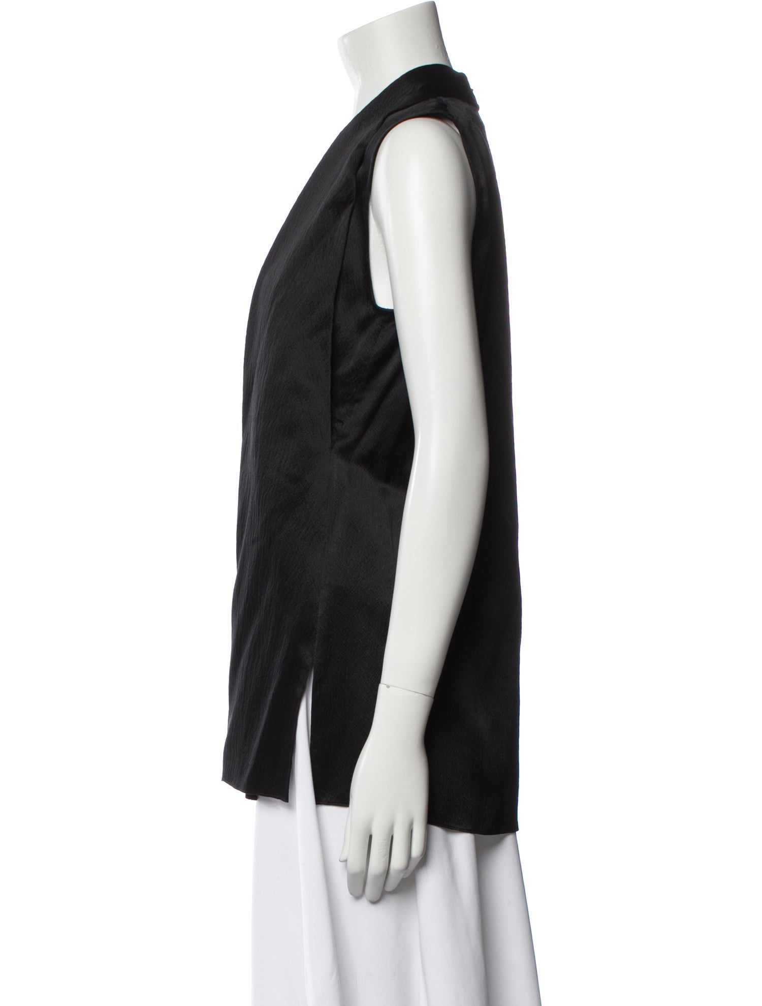 3.1 Phillip Lim Silk Crew Neck Top