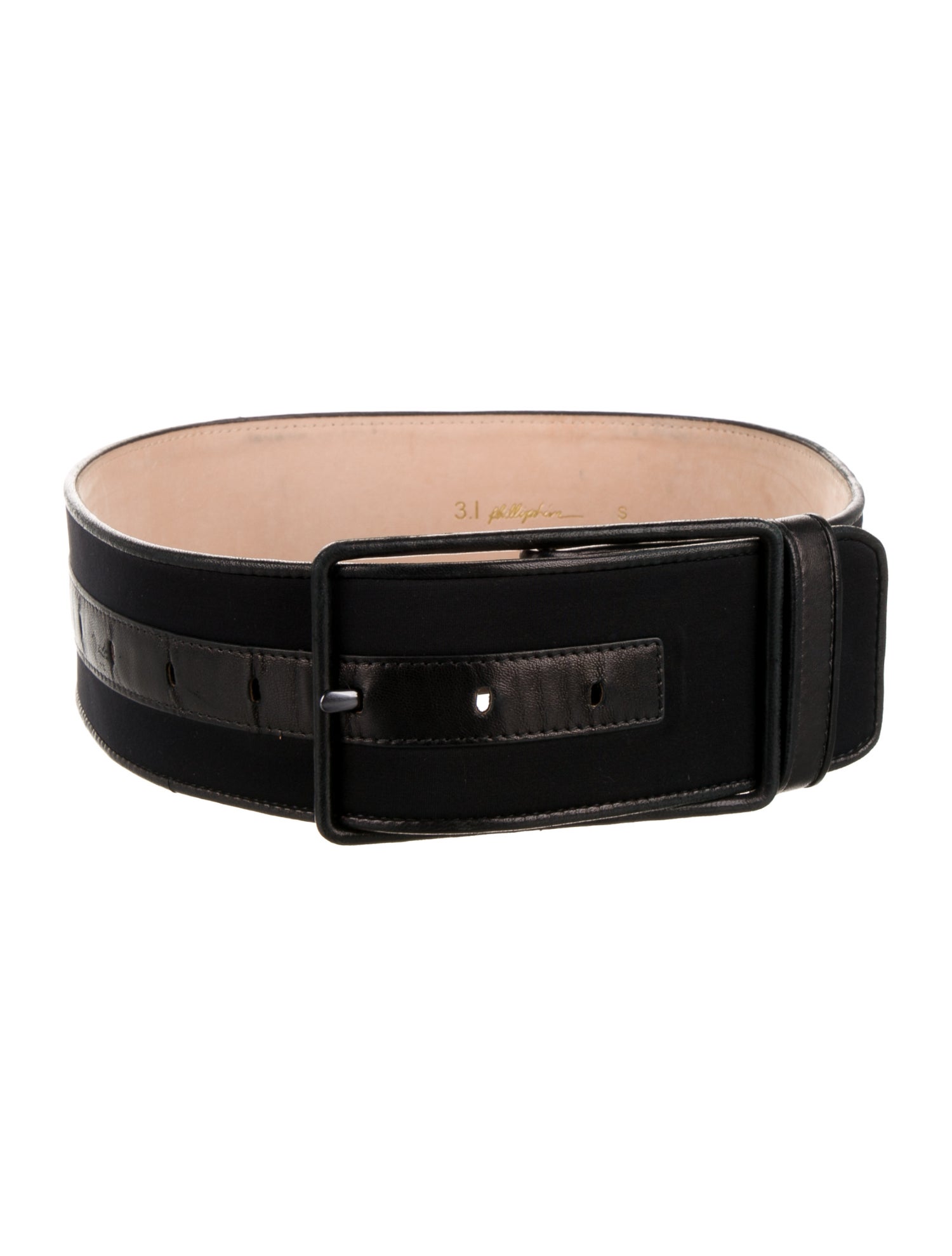 3.1 Phillip Lim Wide Neoprene Waist Belt