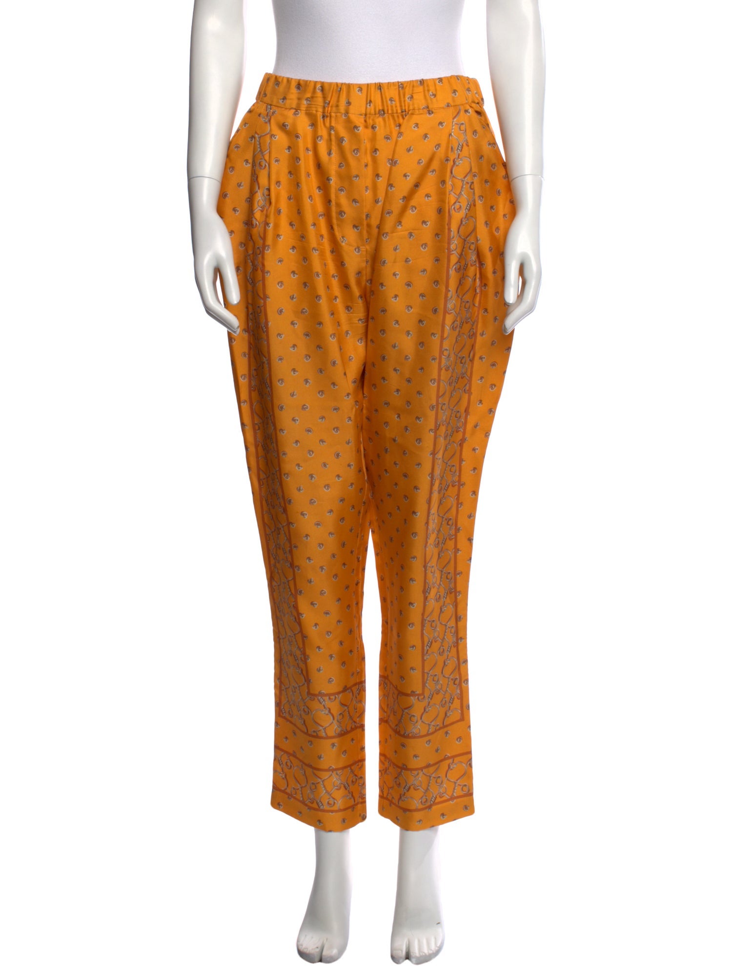 3.1 Phillip Lim Silk Straight Leg Pants