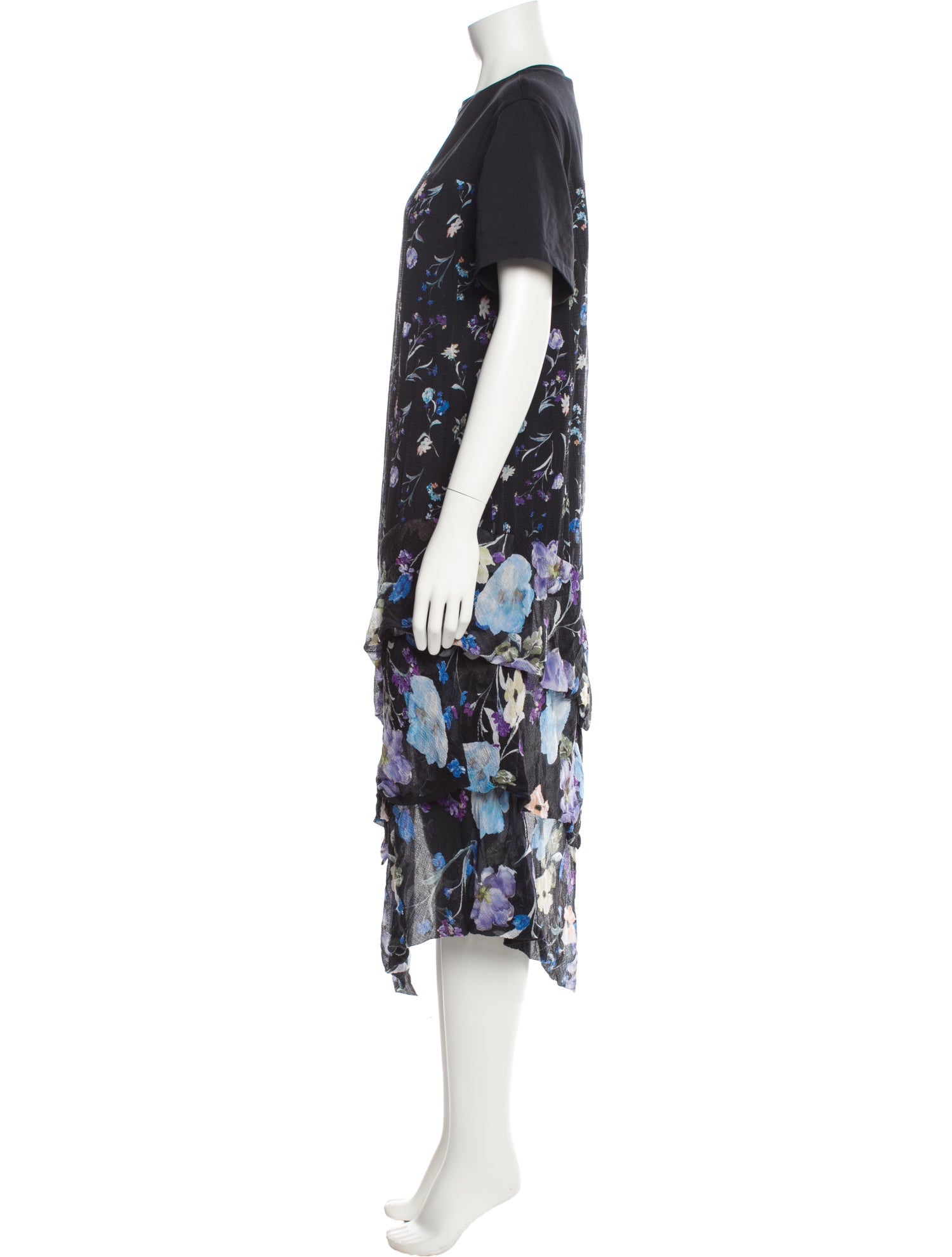 3.1 Phillip Lim Floral Print Long Dress