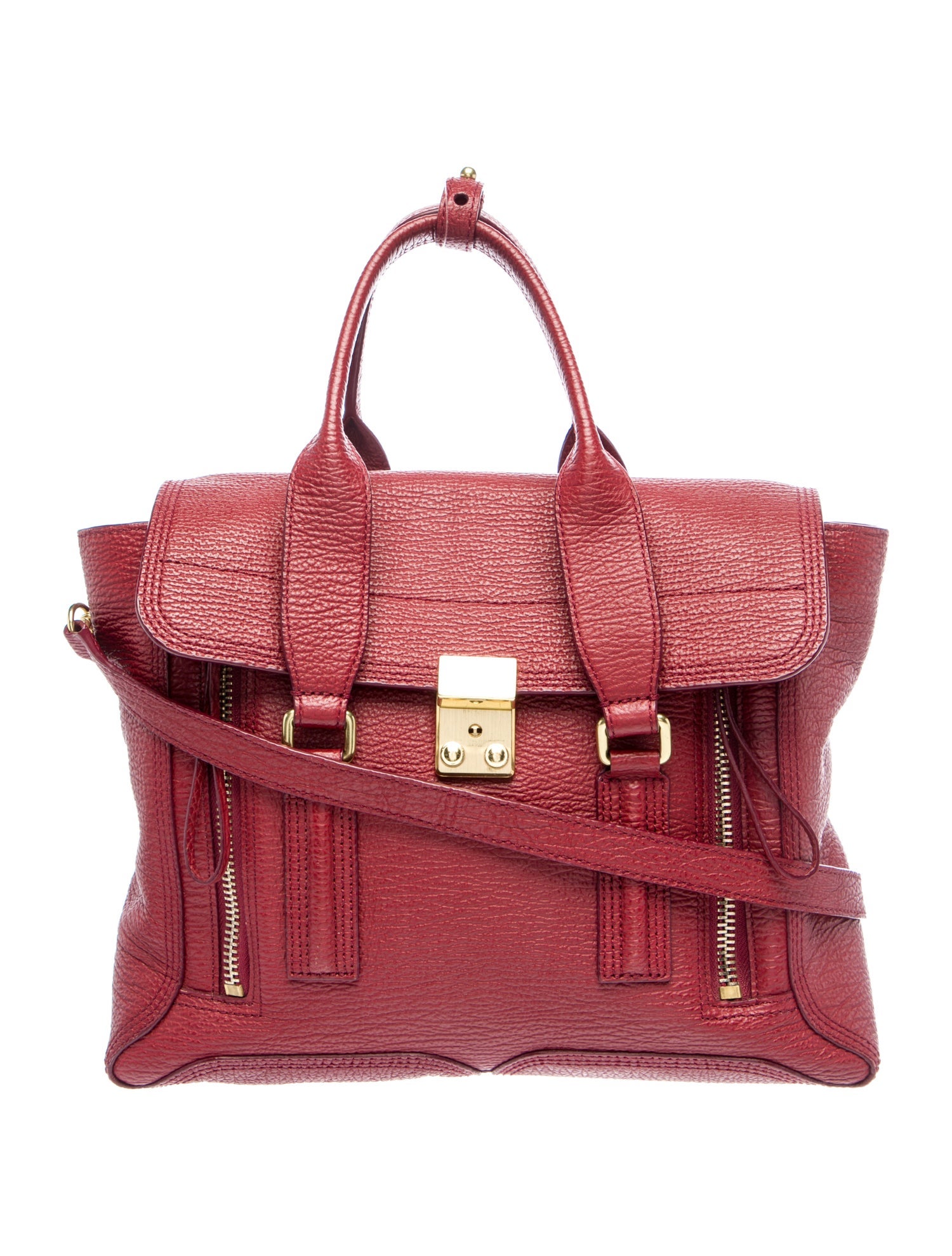 3.1 Phillip Lim Leather Top Handle Bag