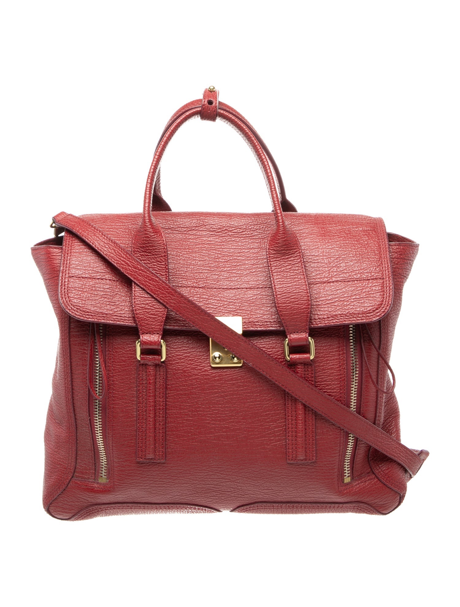 3.1 Phillip Lim Leather Top Handle Bag