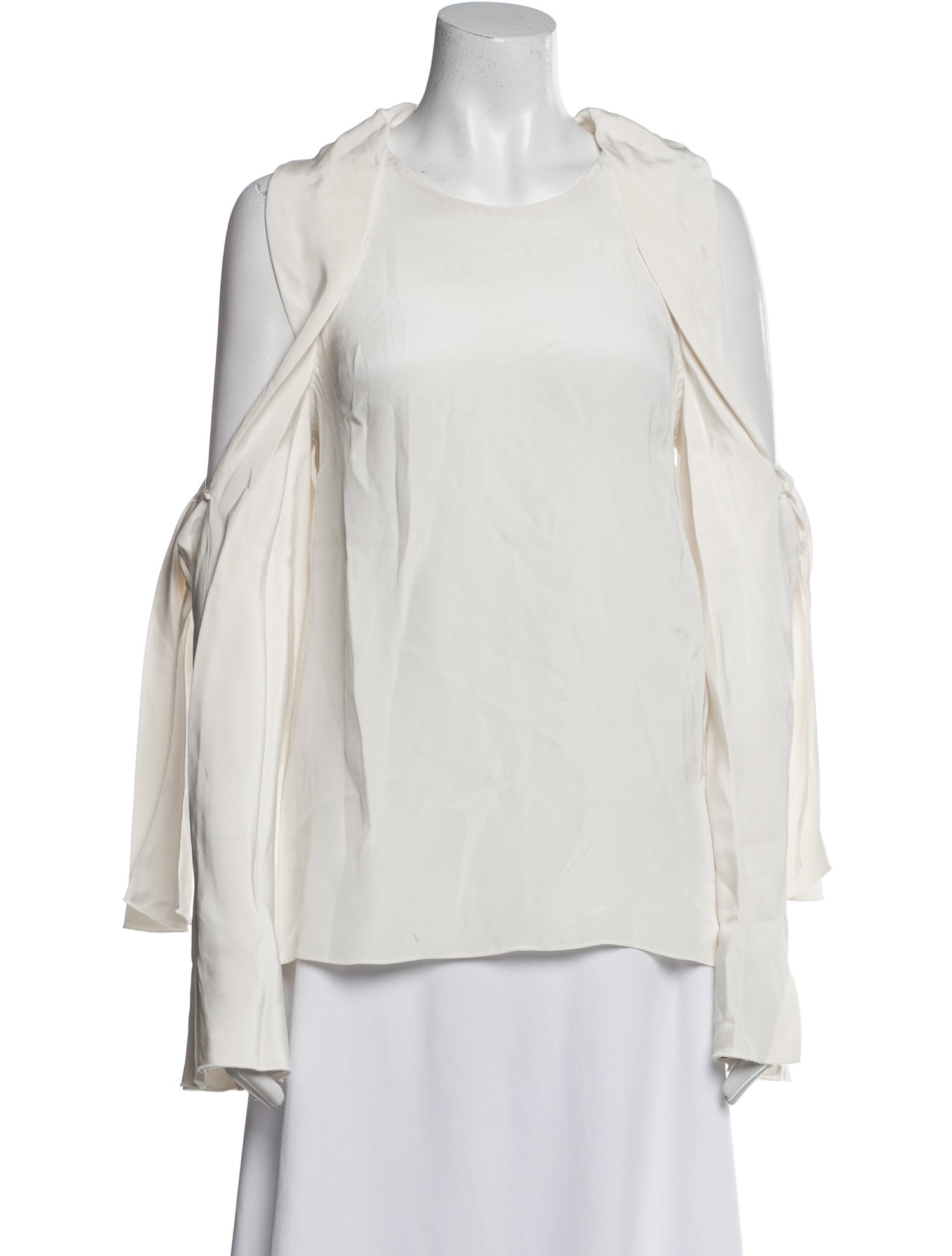 3.1 Phillip Lim Silk Crew Neck Blouse