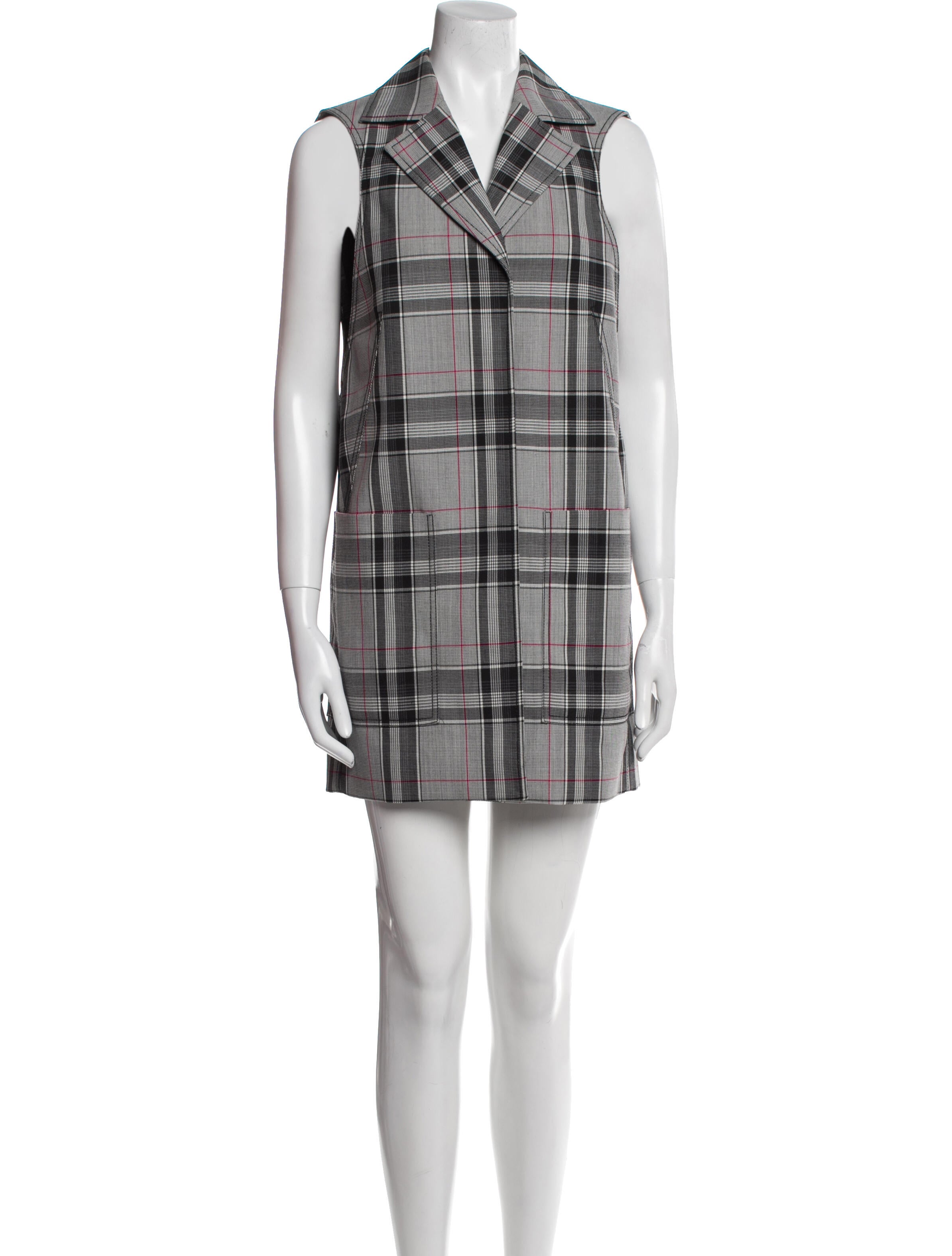 3.1 Phillip Lim Plaid Print Vest