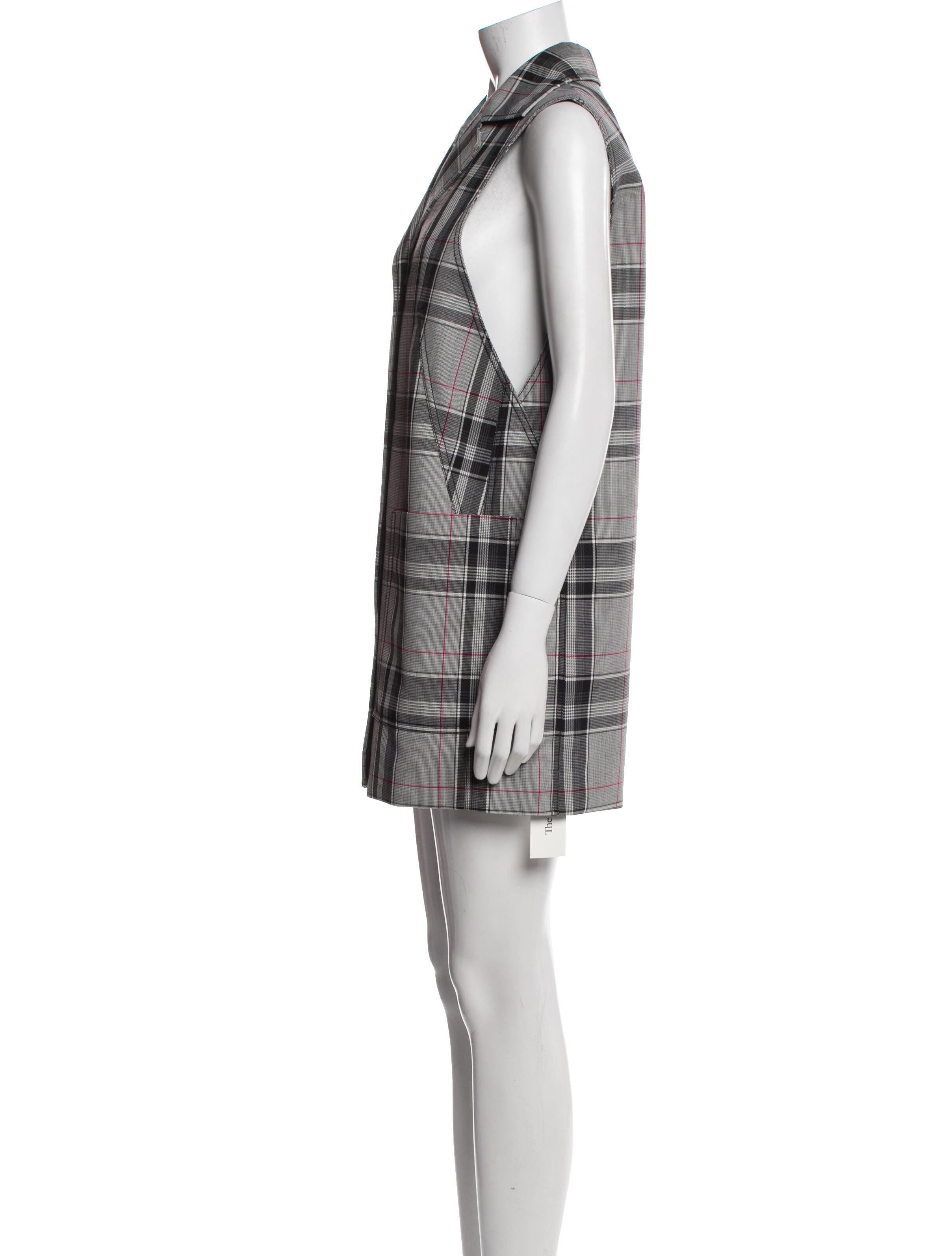 3.1 Phillip Lim Plaid Print Vest
