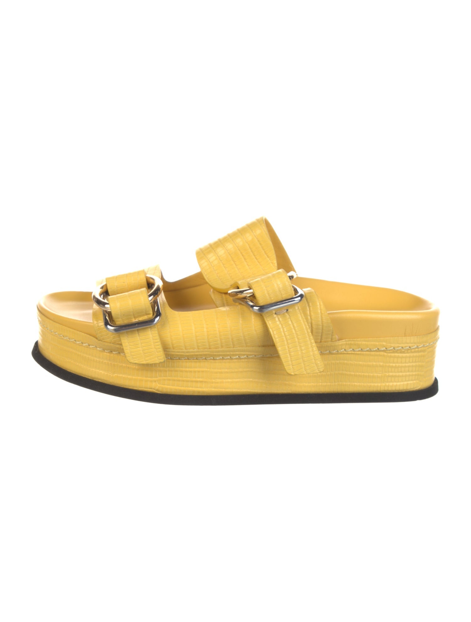 3.1 Phillip Lim Embossed Leather Sandals