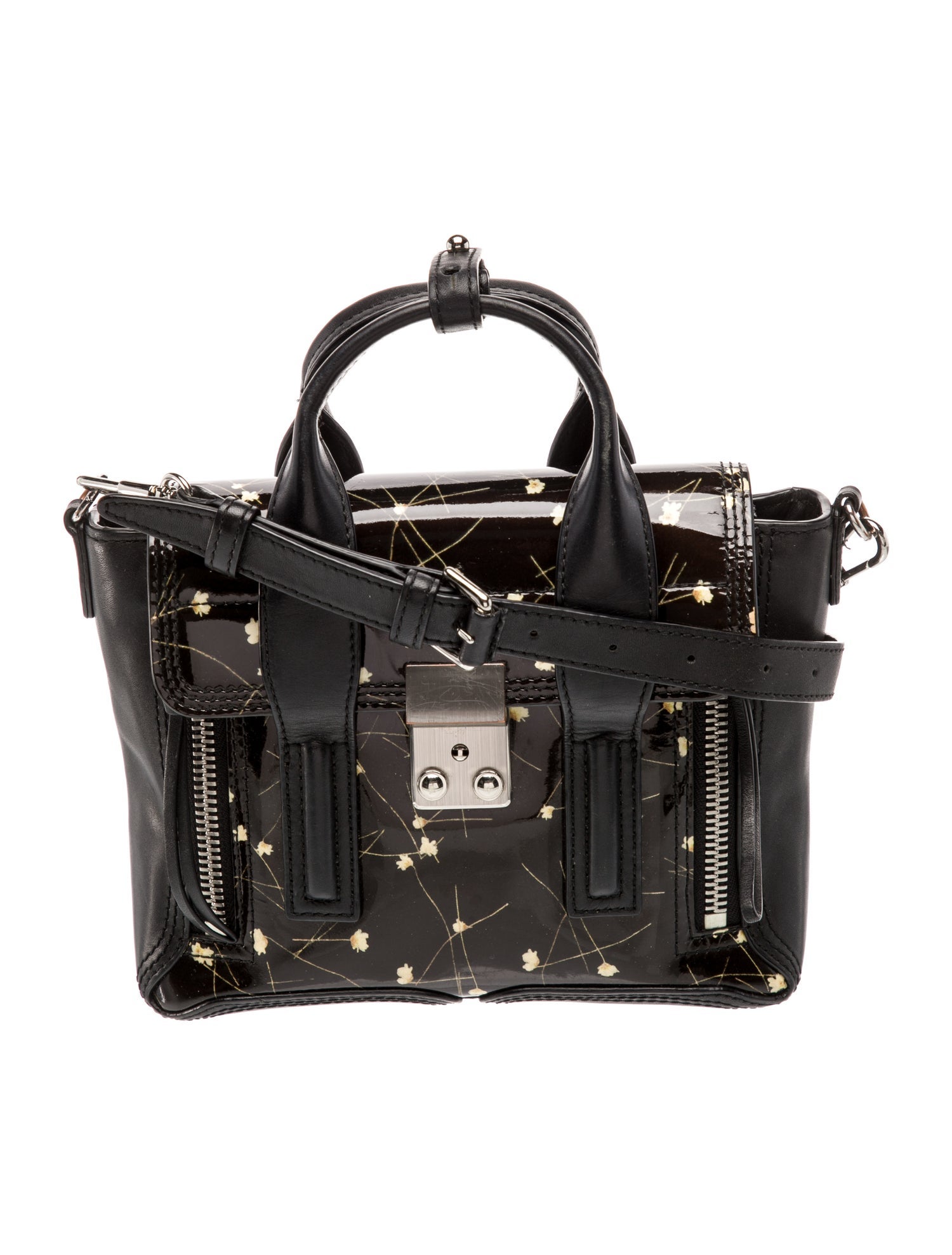 3.1 Phillip Lim Patent Leather Top Handle Bag