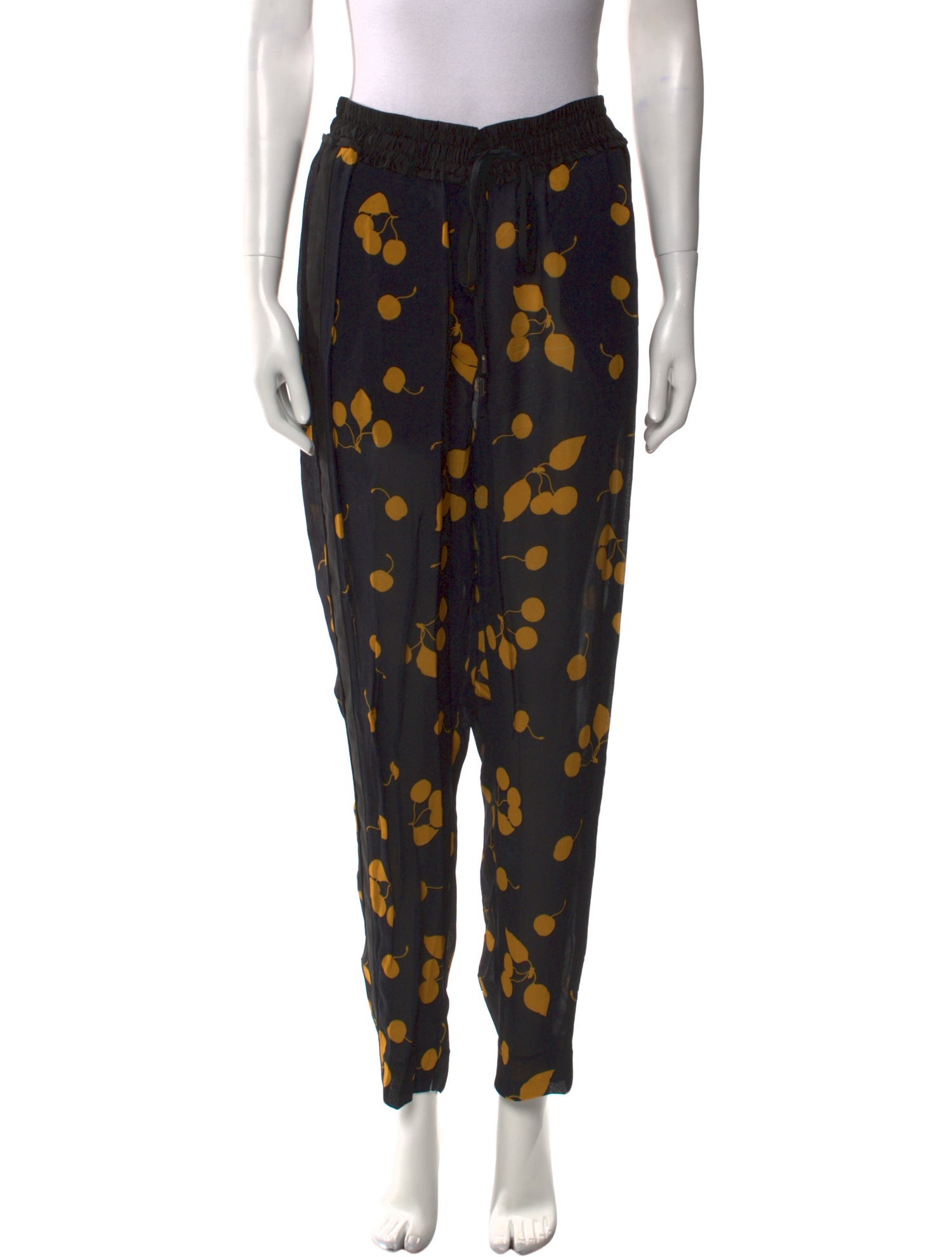 3.1 Phillip Lim Printed Straight Leg Pants