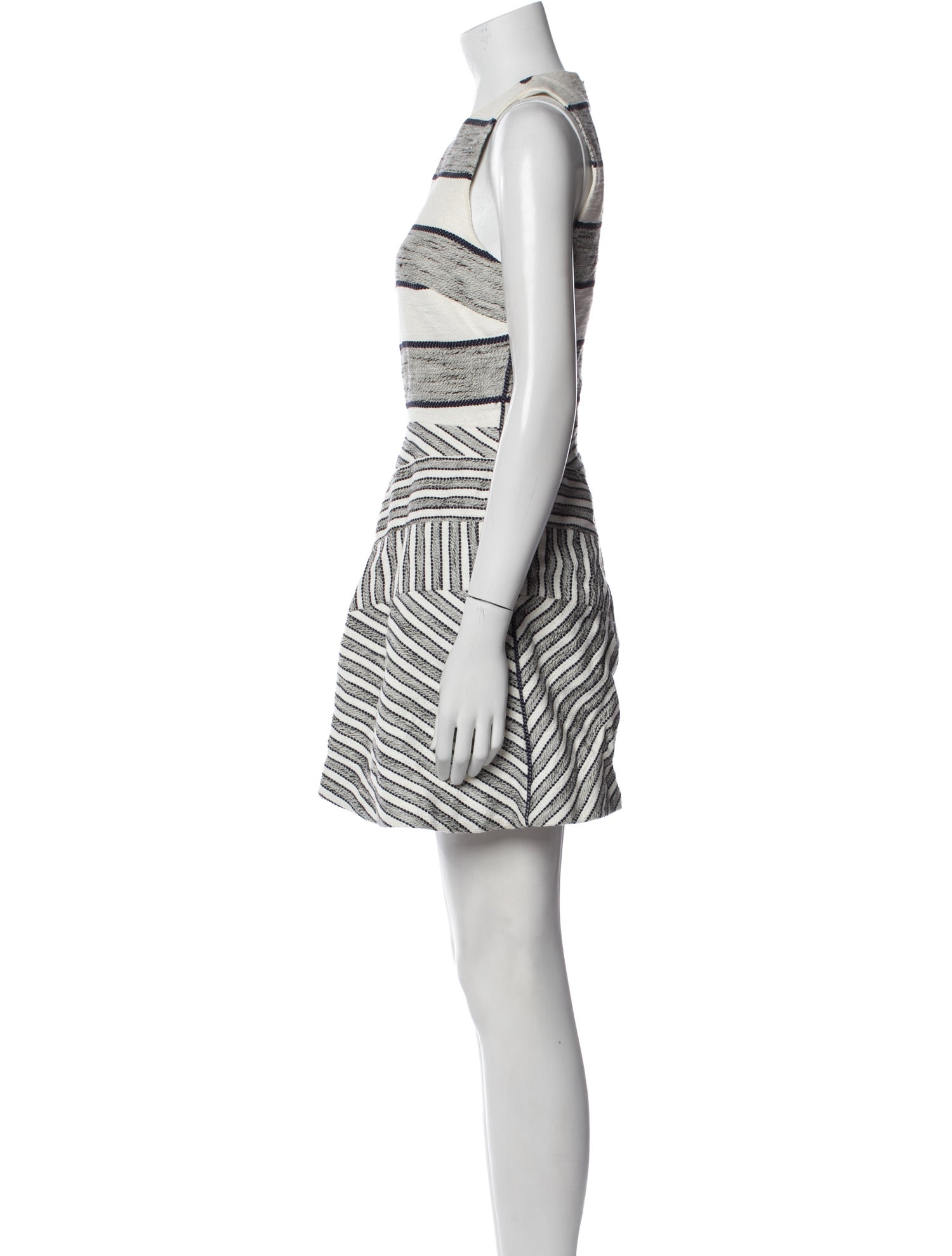 3.1 Phillip Lim Striped Mini Dress