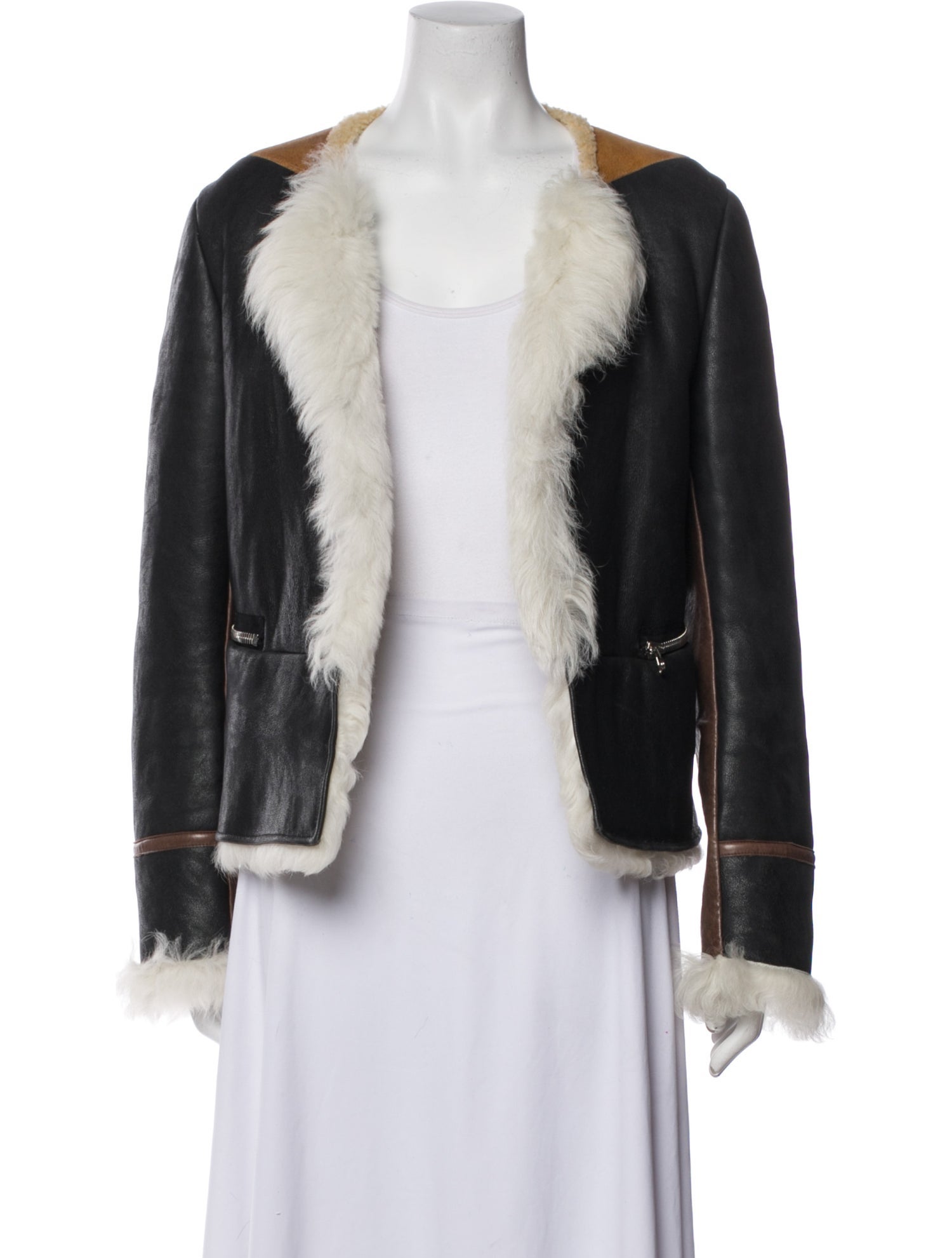 3.1 Phillip Lim Shearling Faux Fur Jacket