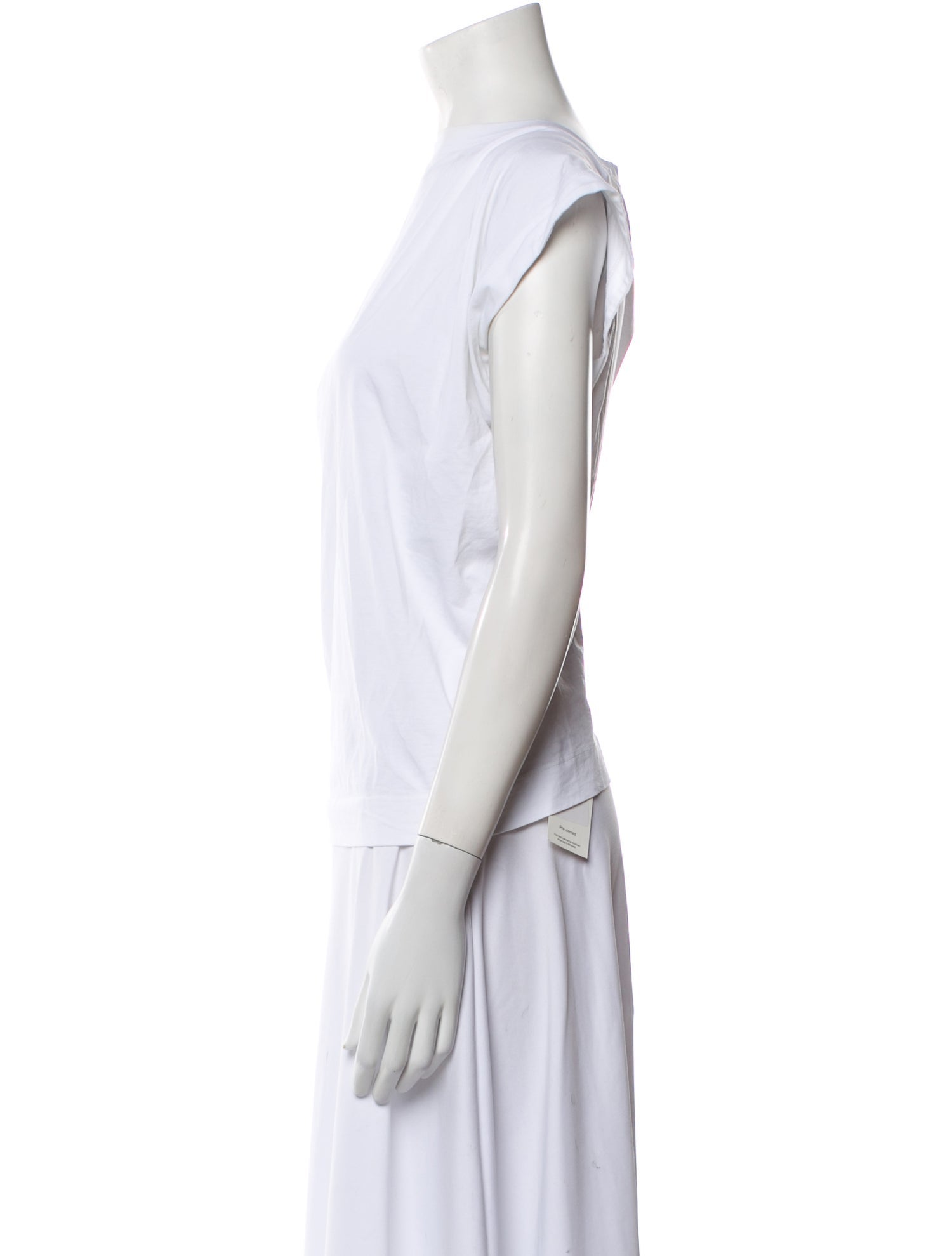 3.1 Phillip Lim Bateau Neckline Short Sleeve Tunic