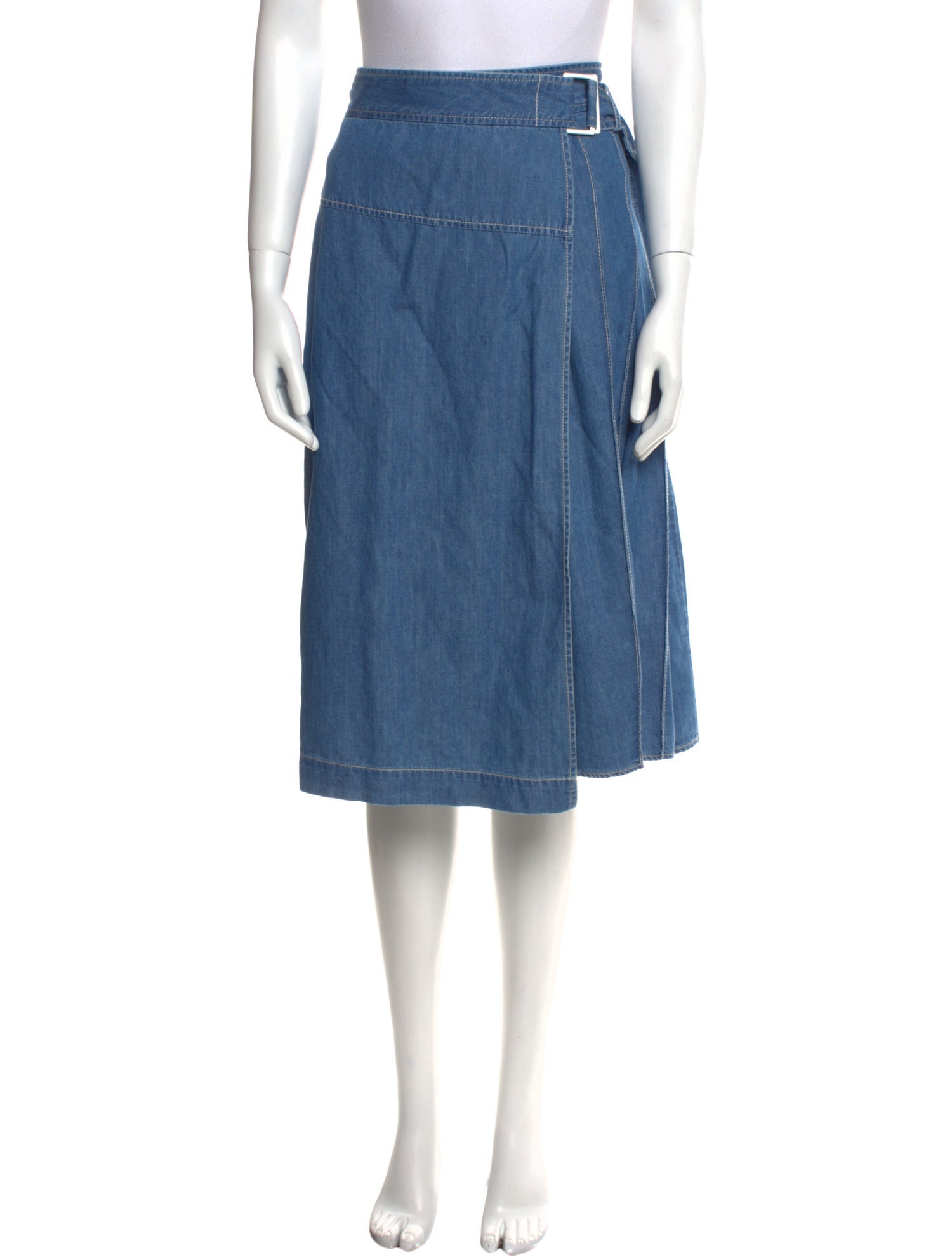 3.1 Phillip Lim Pleated Accents Knee-Length Skirt w/ Tags