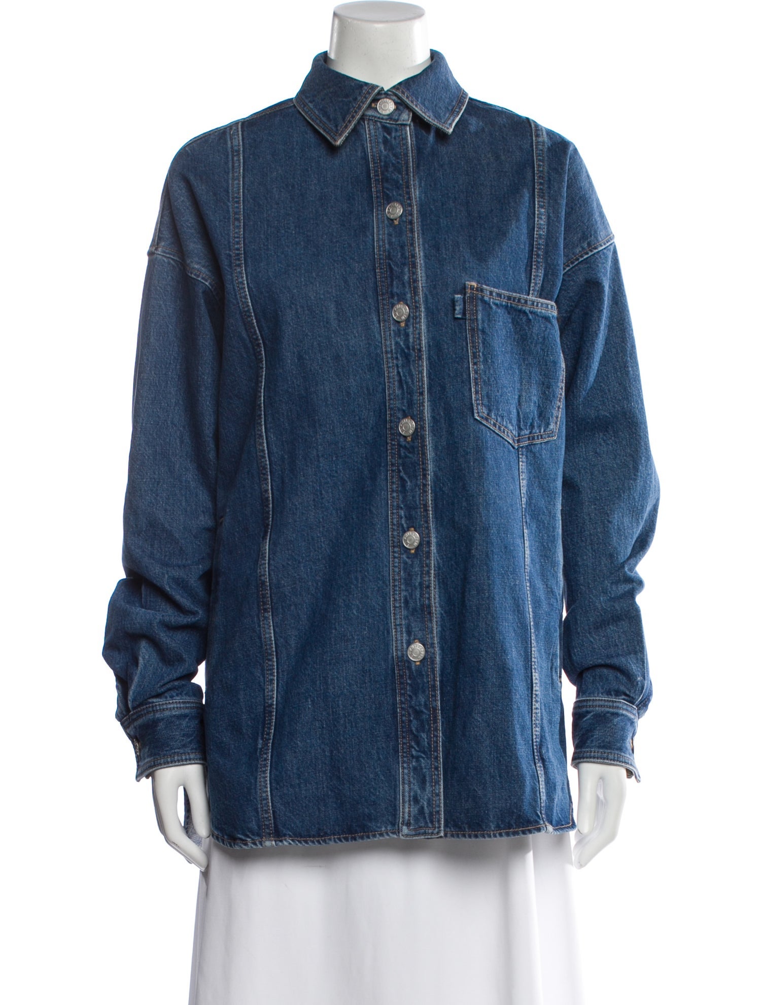 3.1 Phillip Lim Printed Denim Jacket w/ Tags