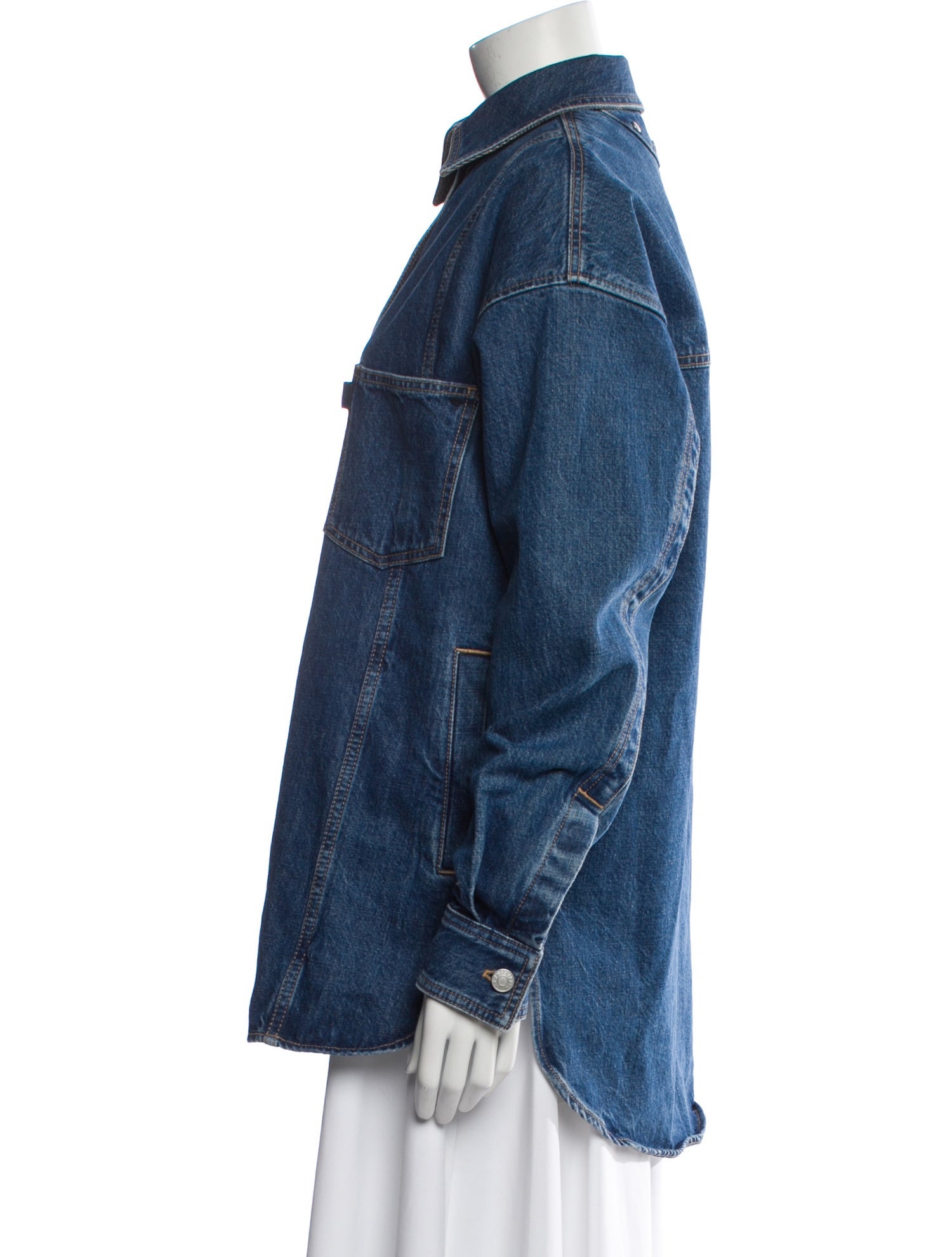 3.1 Phillip Lim Printed Denim Jacket w/ Tags