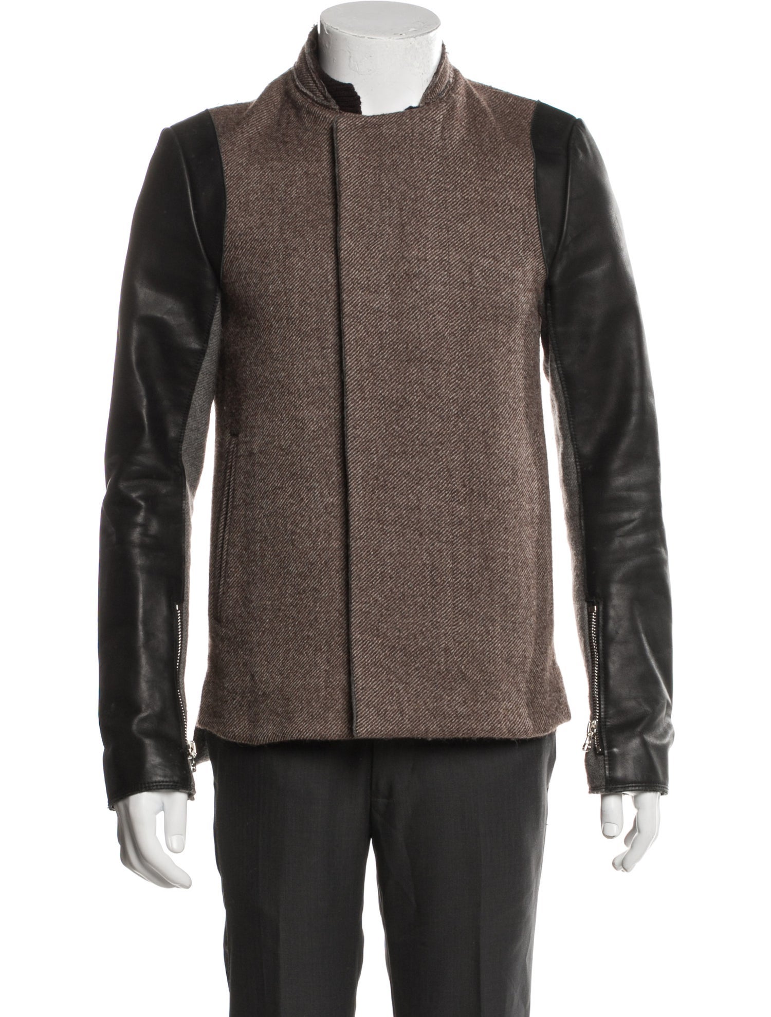 3.1 Phillip Lim Wool Tweed Pattern Jacket