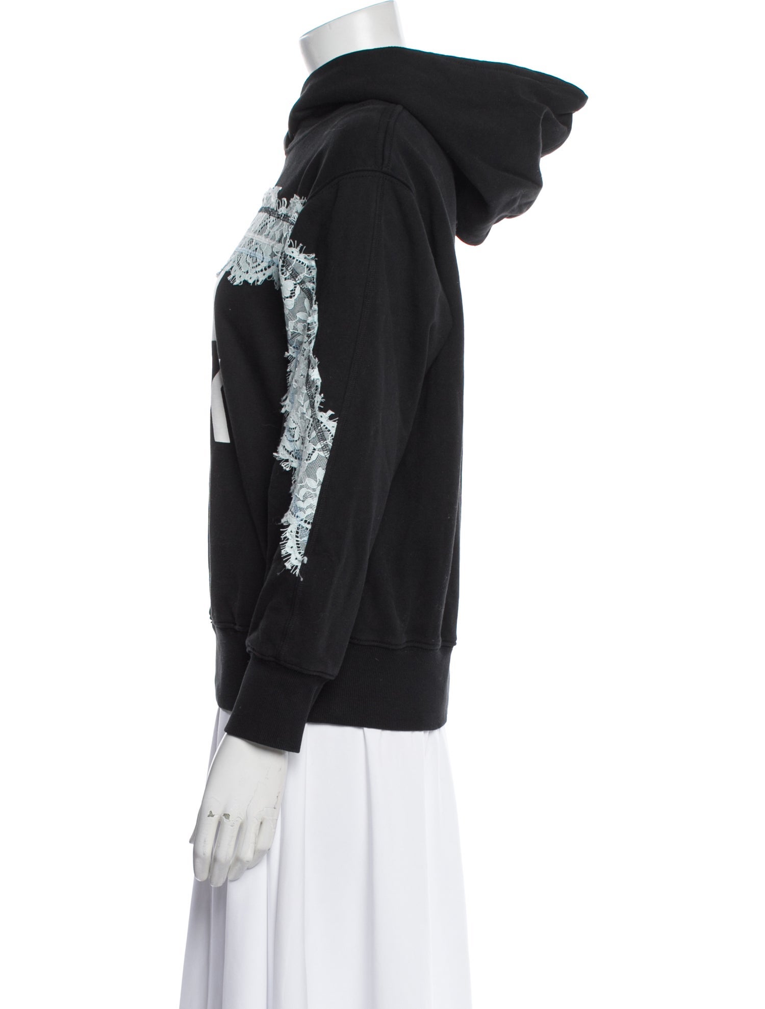 3.1 Phillip Lim Graphic Print Mock Neck Sweatshirt