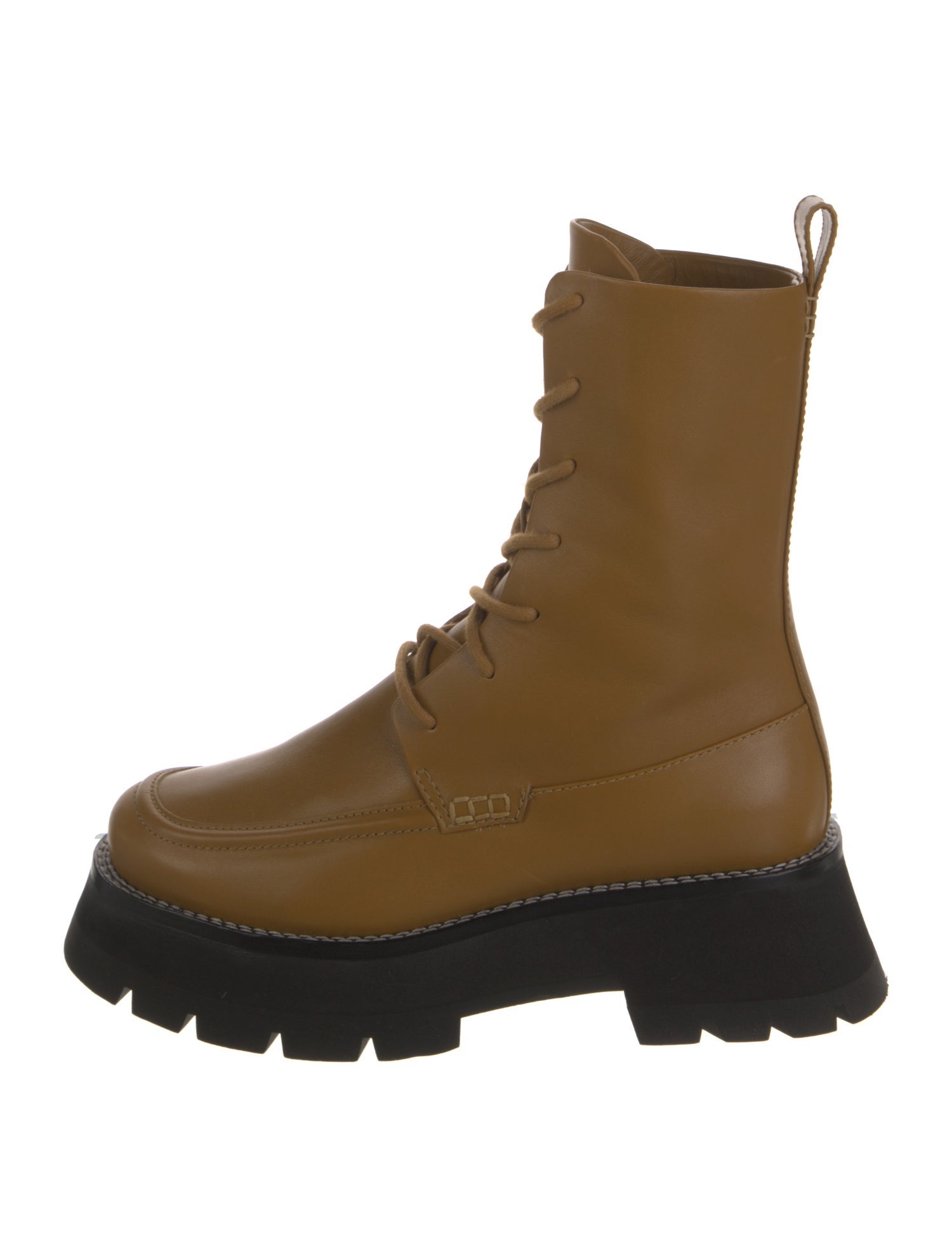 3.1 Phillip Lim Leather Combat Boots