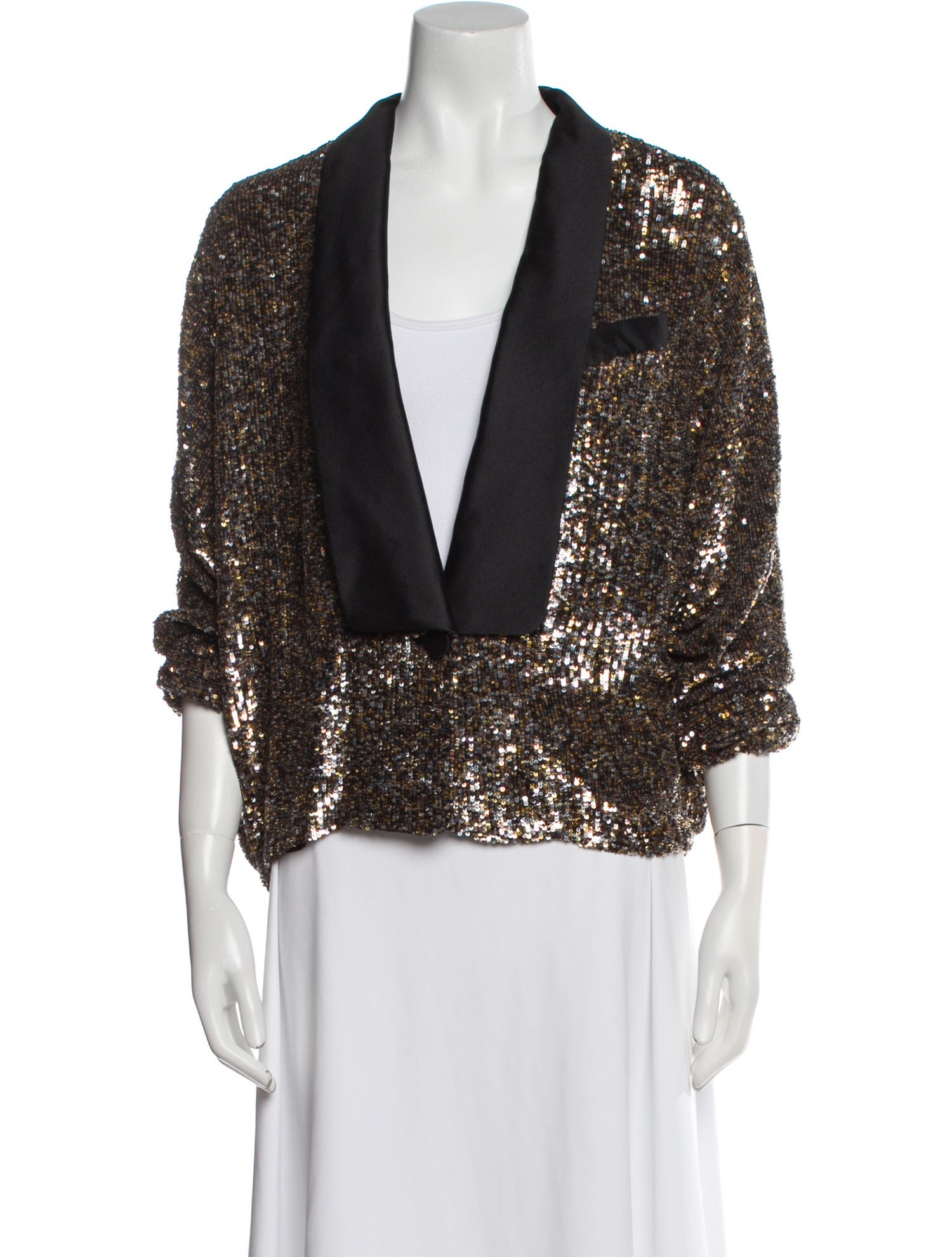 3.1 Phillip Lim Silk Printed Evening Jacket